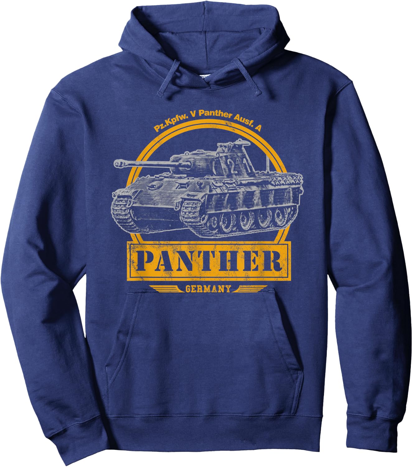 Panther Tank - Panzer V Panther Hoodie - Hoodie | Navy