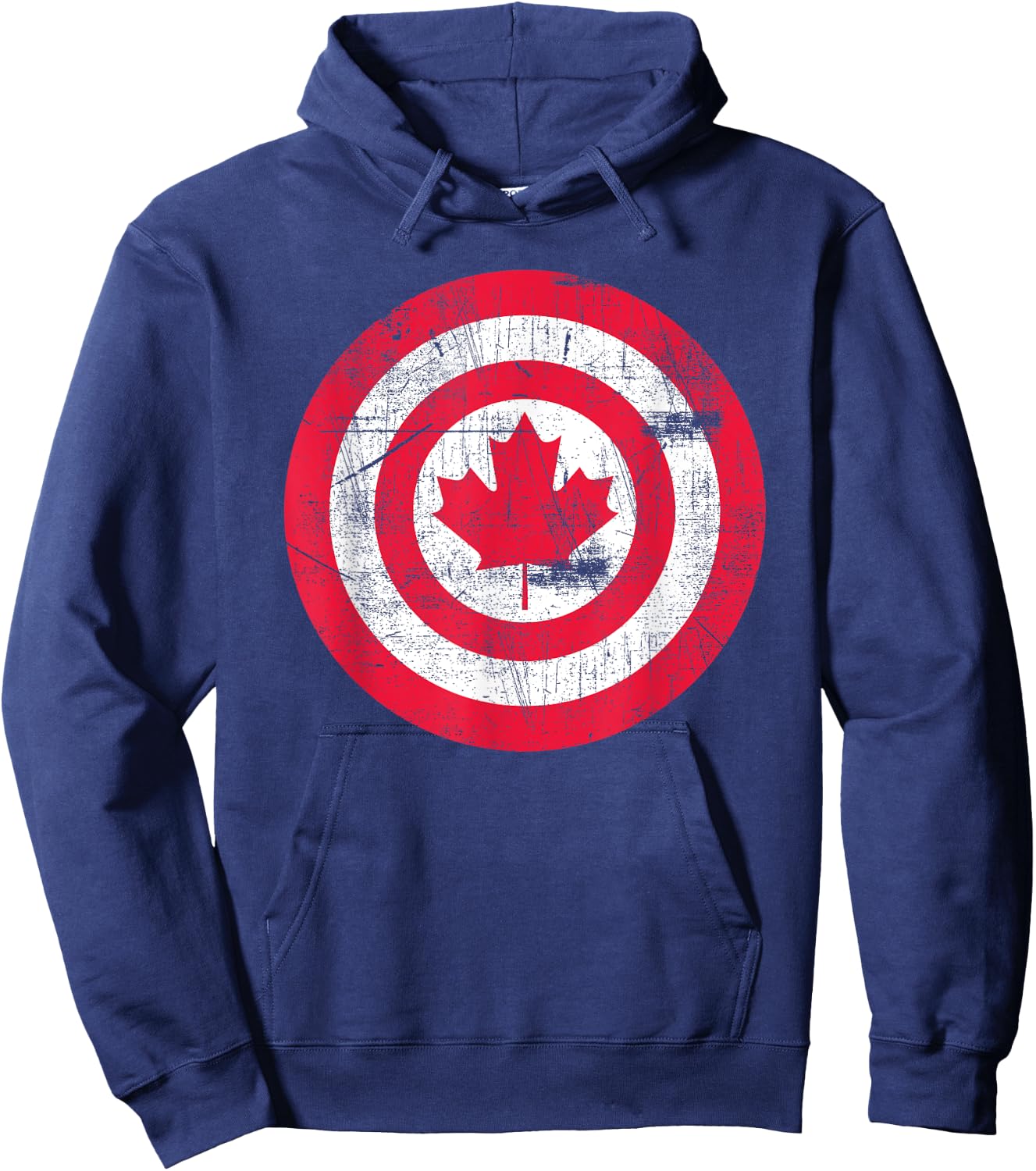 Captain Canada Pride Hoodie - Hoodie | Navy