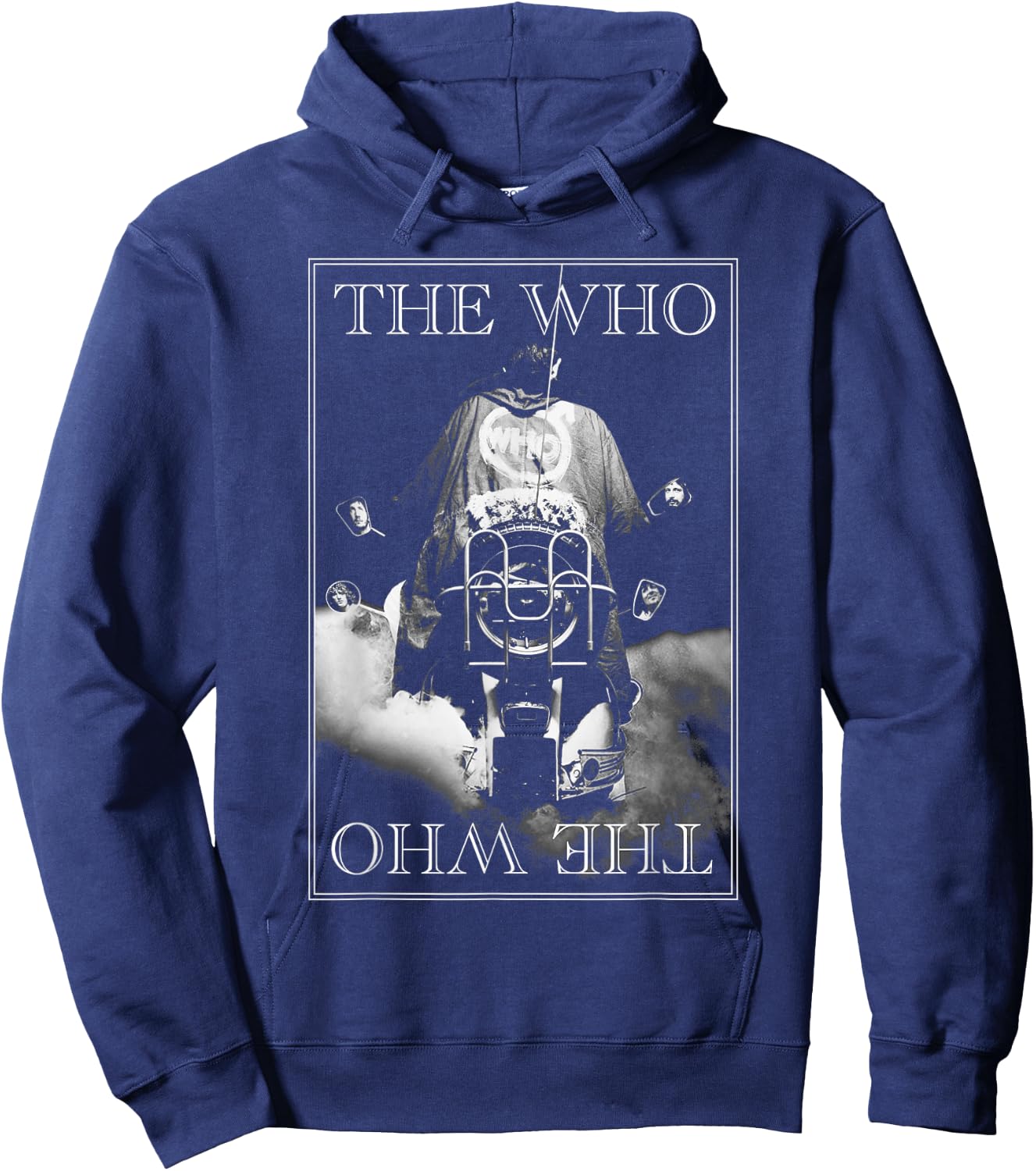 The Who Official Quadrophenia Bike Hoodie - Hoodie | Navy