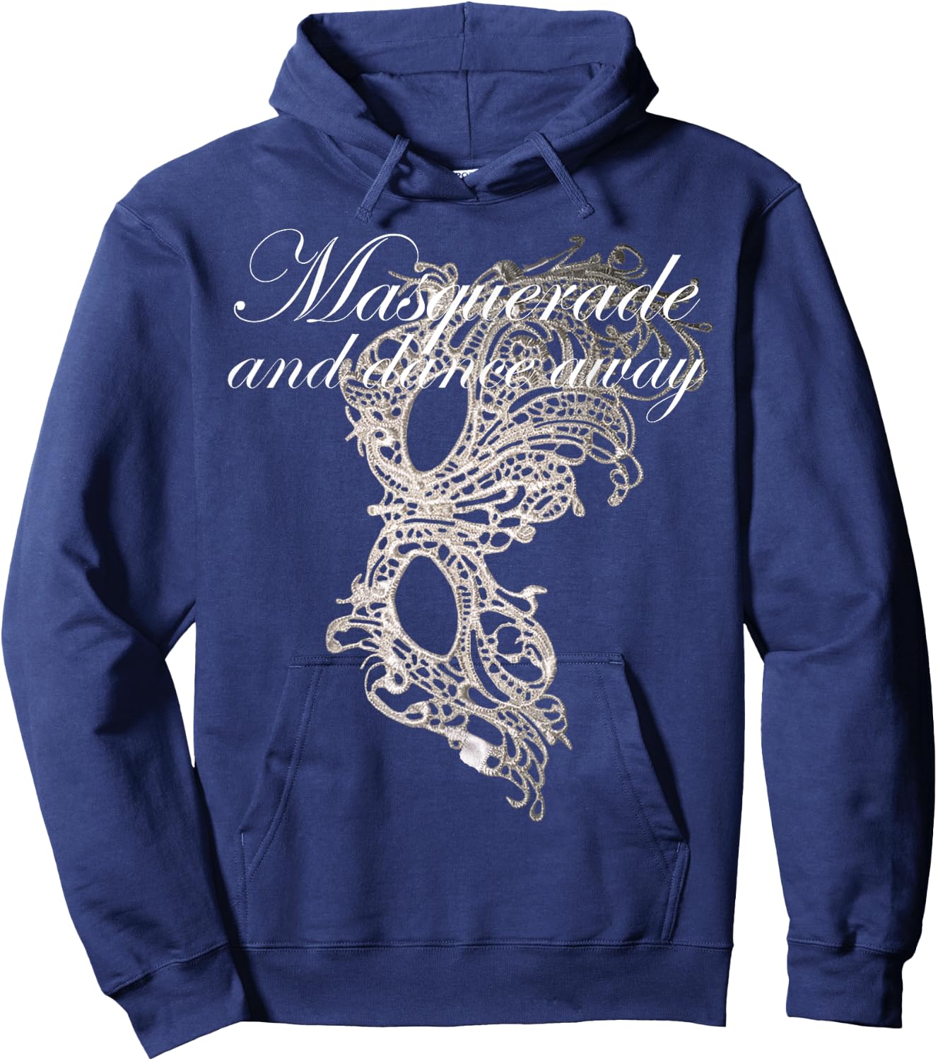 Masquerade mask Hoodie - Hoodie | Navy