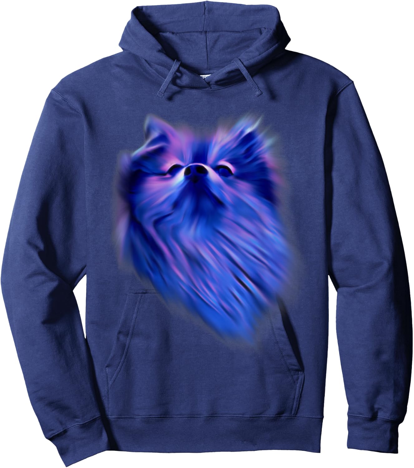 I Love Pomeranians Purple Pom Dog Women Hoodie - Hoodie | Navy