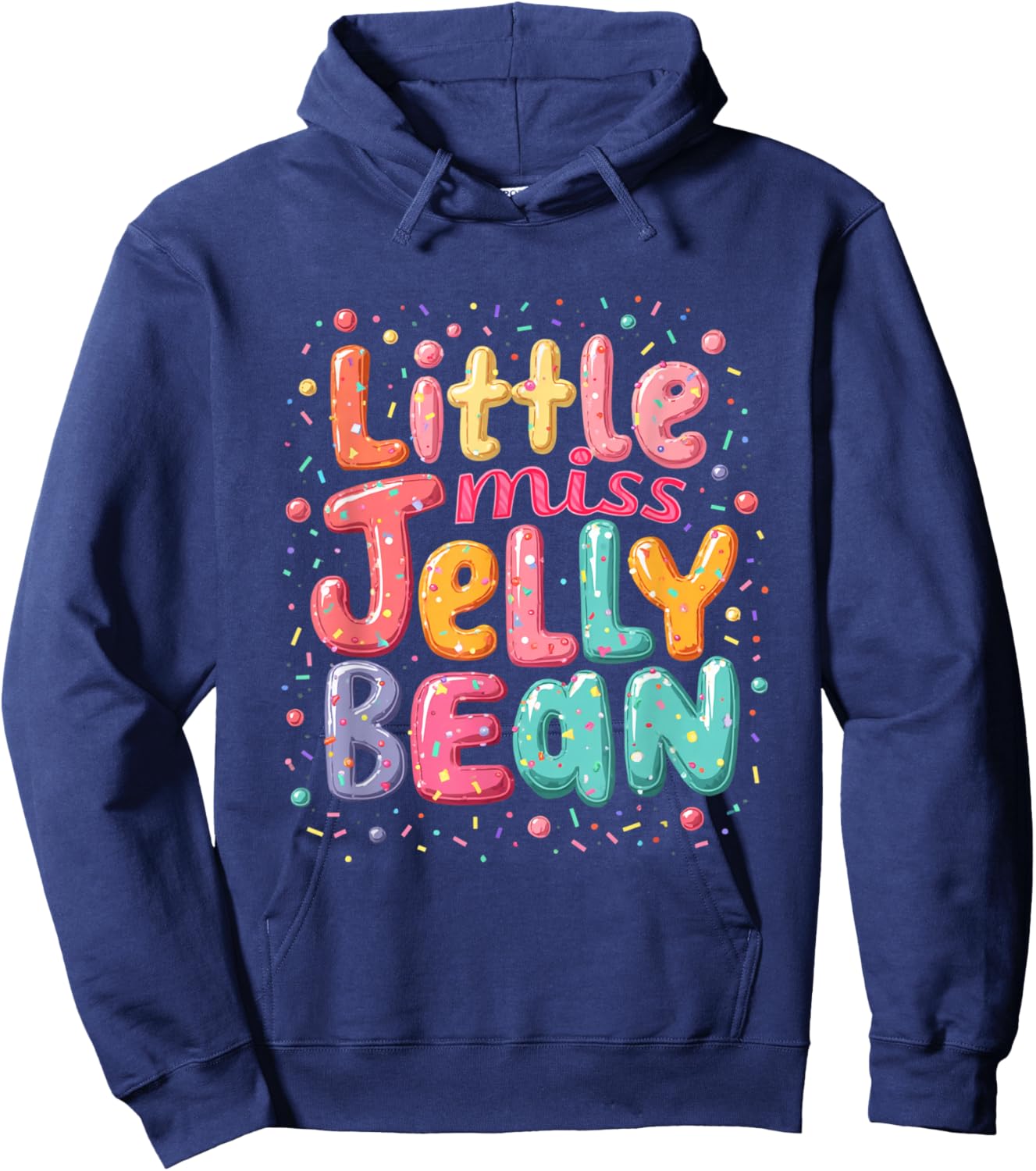 Little Miss Jelly Bean Hoodie - Hoodie | Navy