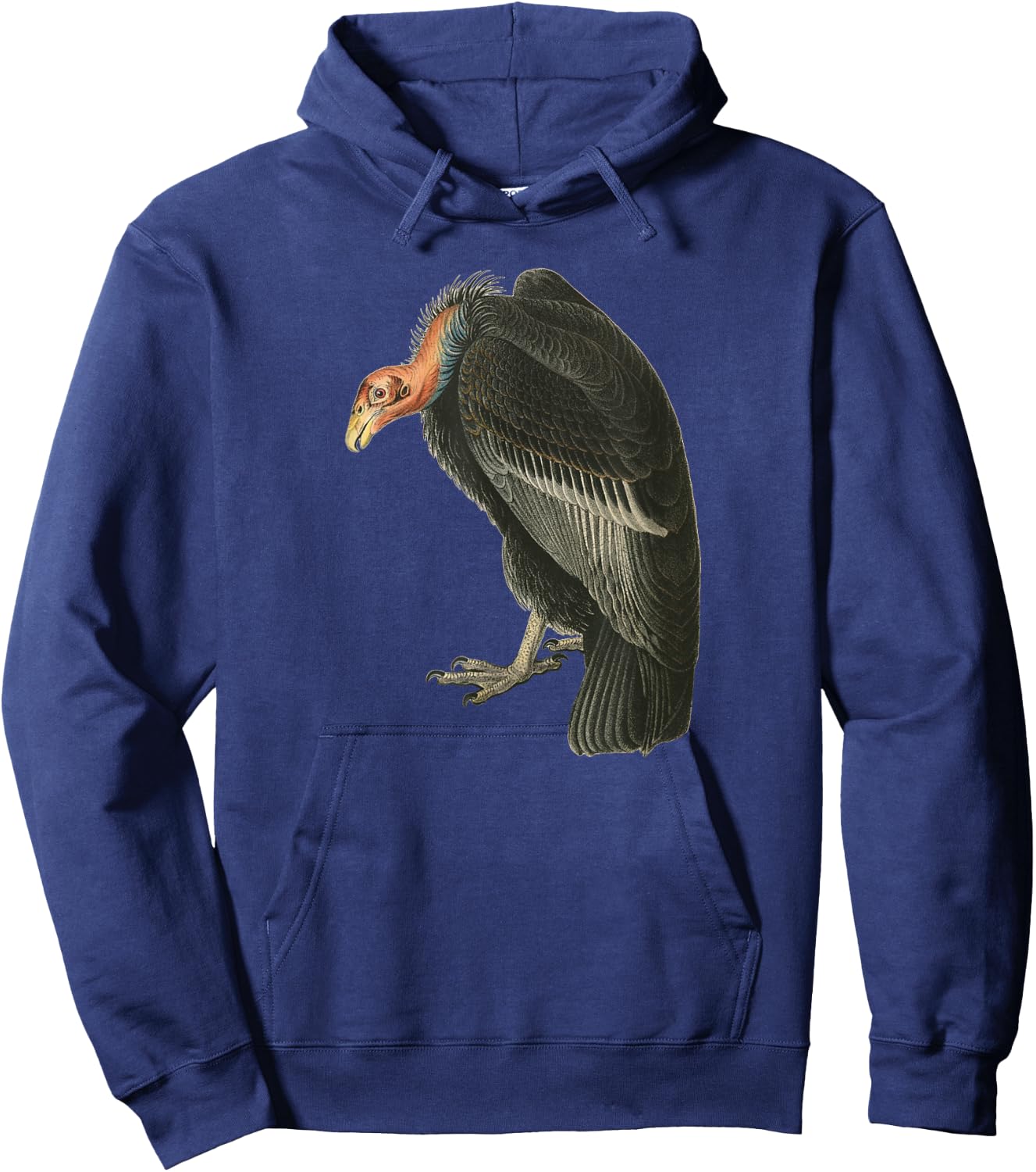 Turkey Vulture Vintage T Shirt Hoodie - Hoodie | Navy