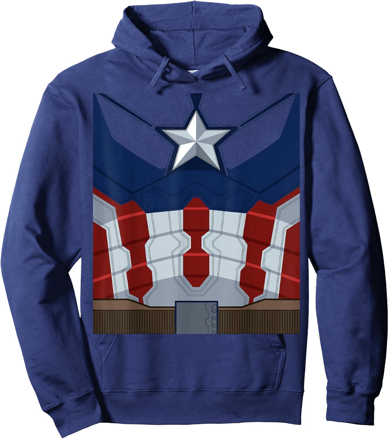 Marvel Captain America Costume Hoodie - Hoodie | Navy