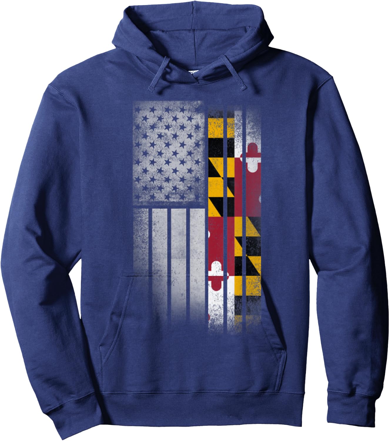Premium Maryland State Maryland Home State Hoodie - Hoodie | Navy