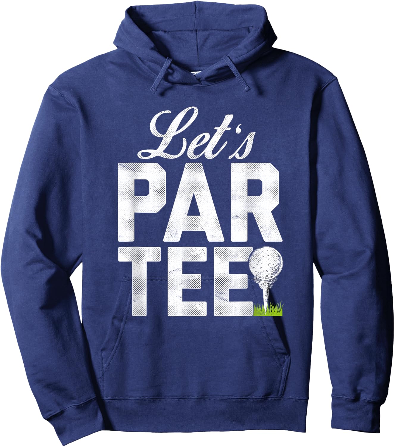 Let's Par Partee Funny Golfing Hoodie - Hoodie | Navy