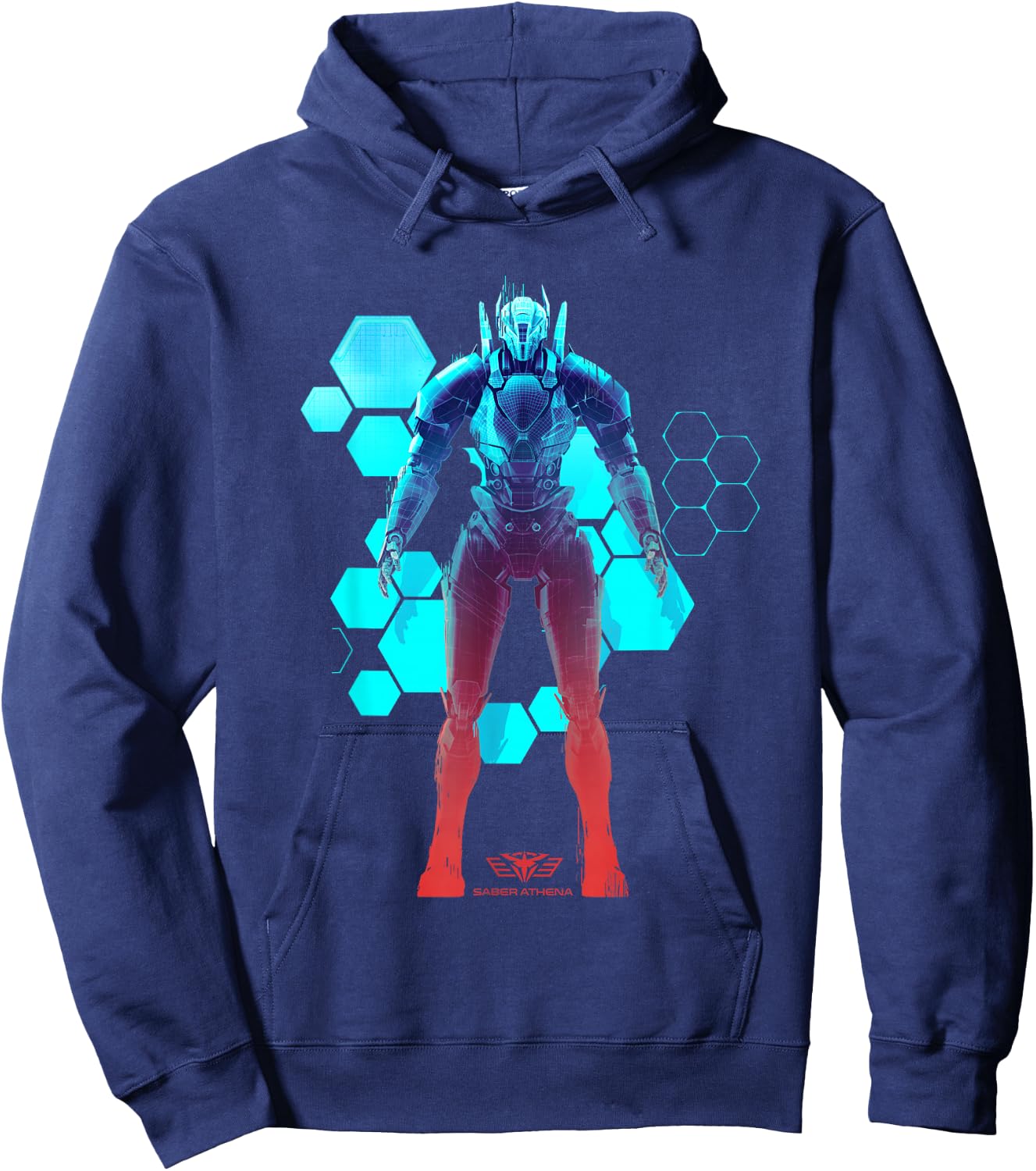 Saber Athena Blueprint Hoodie - Hoodie | Navy