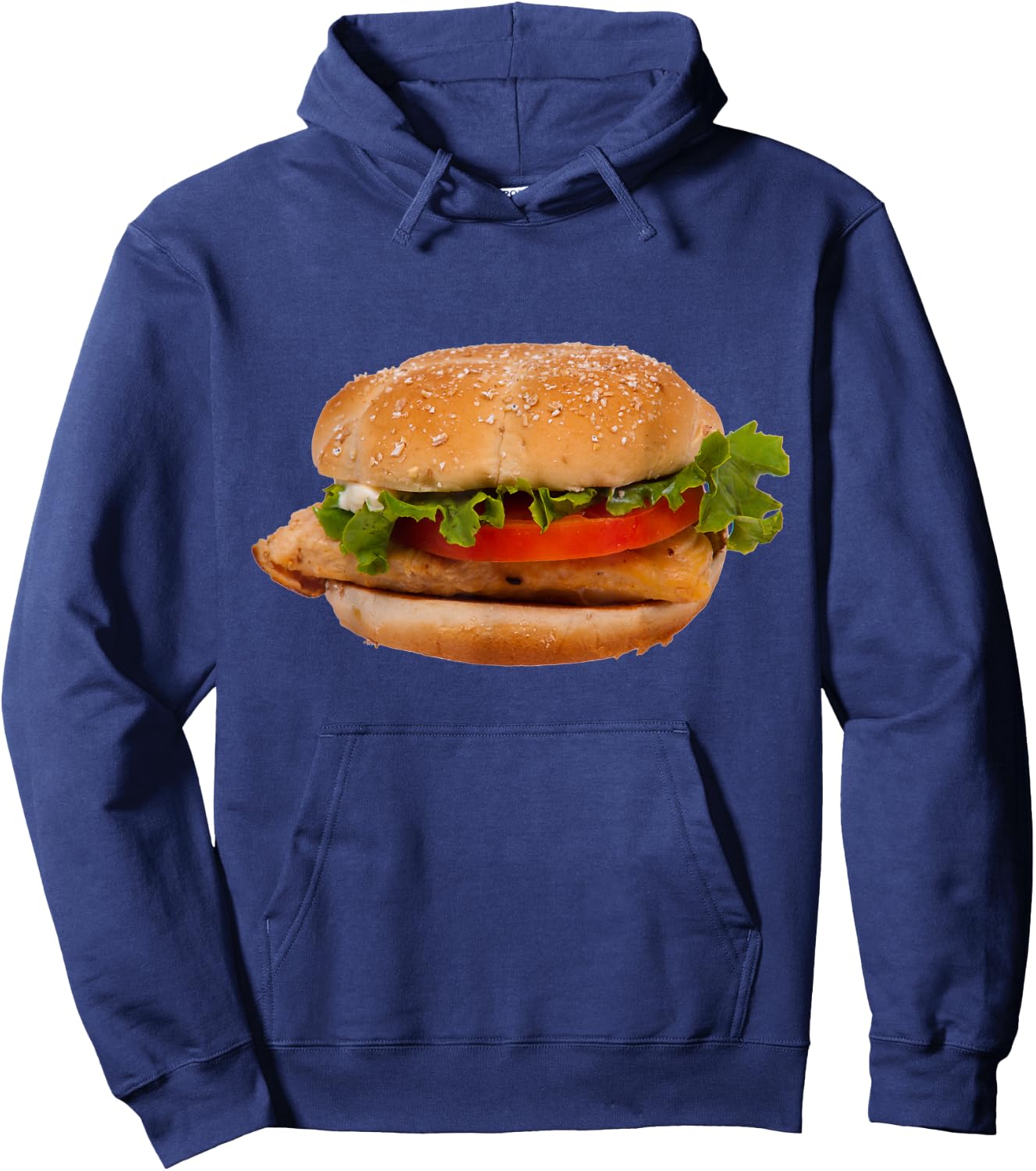 Chicken Sandwich Hoodie - Hoodie | Navy