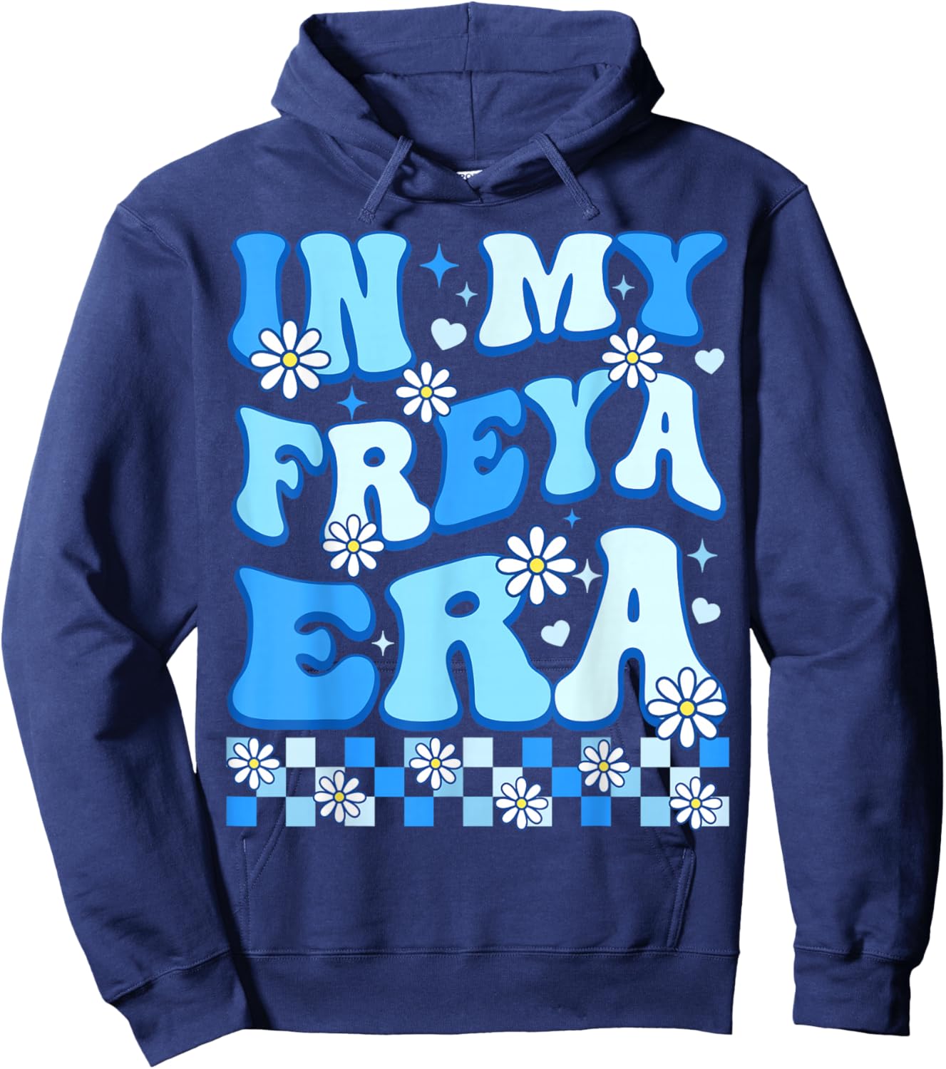 in My Freya Era Funny Freya Heart Women Kids Hoodie - Hoodie | Navy
