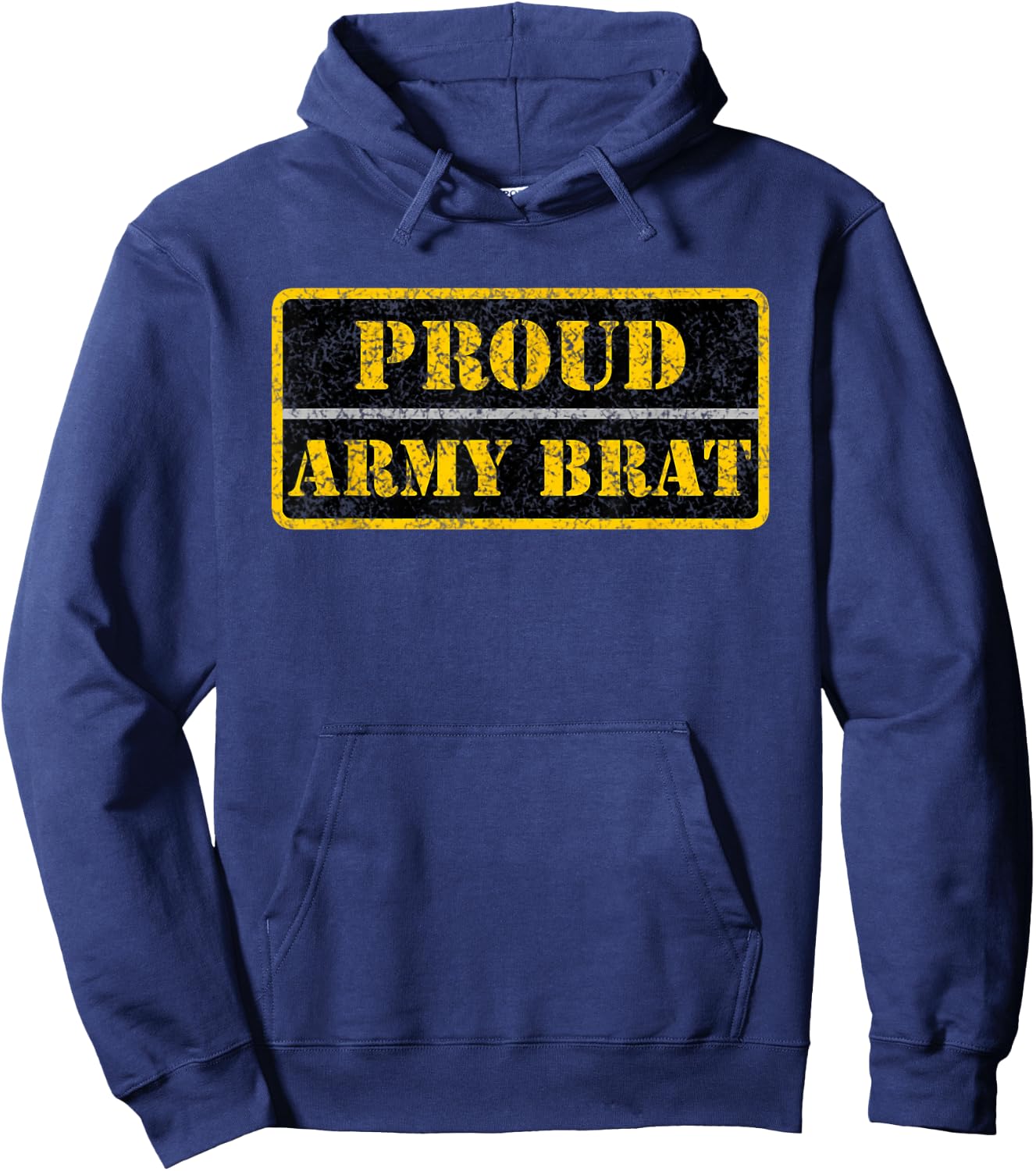 Proud Army Brat Hoodie - Hoodie | Navy