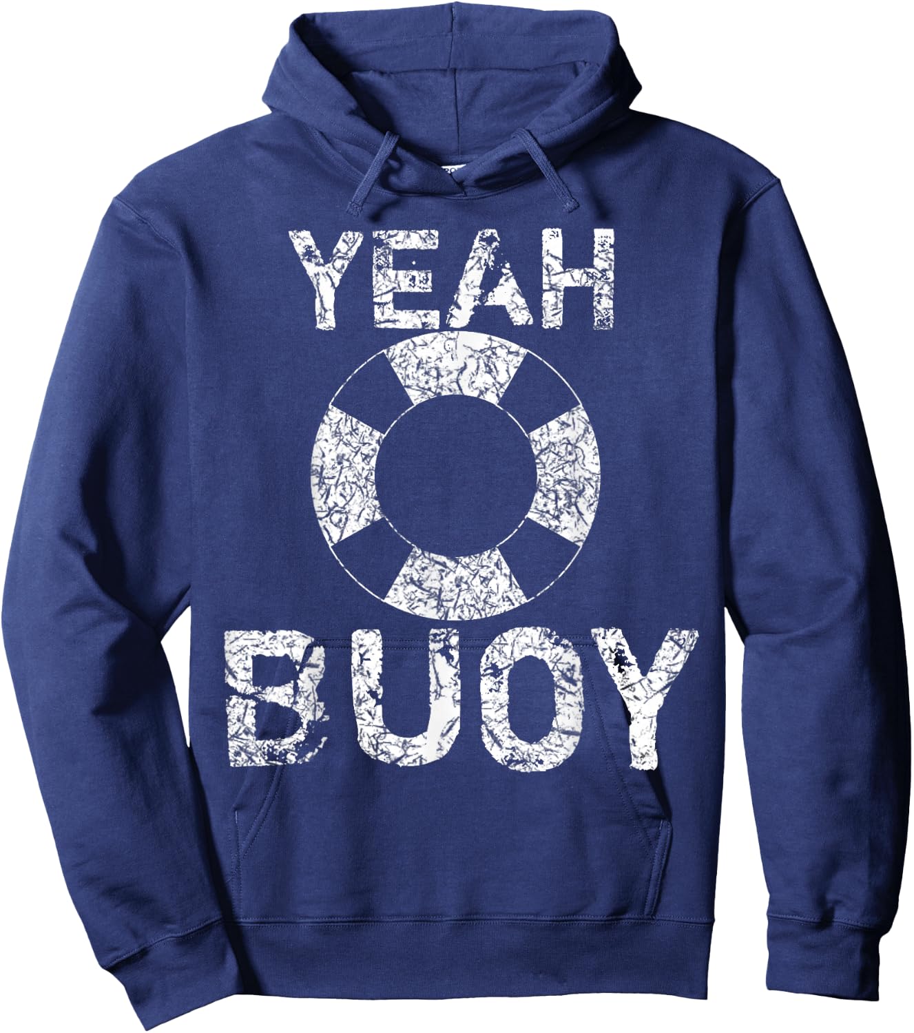 Yeah Buoy Shirt Sailing Boat Captain Hoodie - Hoodie | Navy