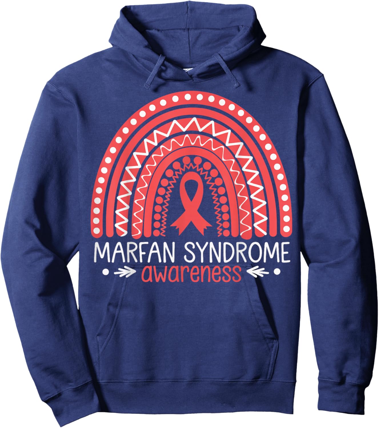 Marfan Syndrome Awareness Hoodie - Hoodie | Navy