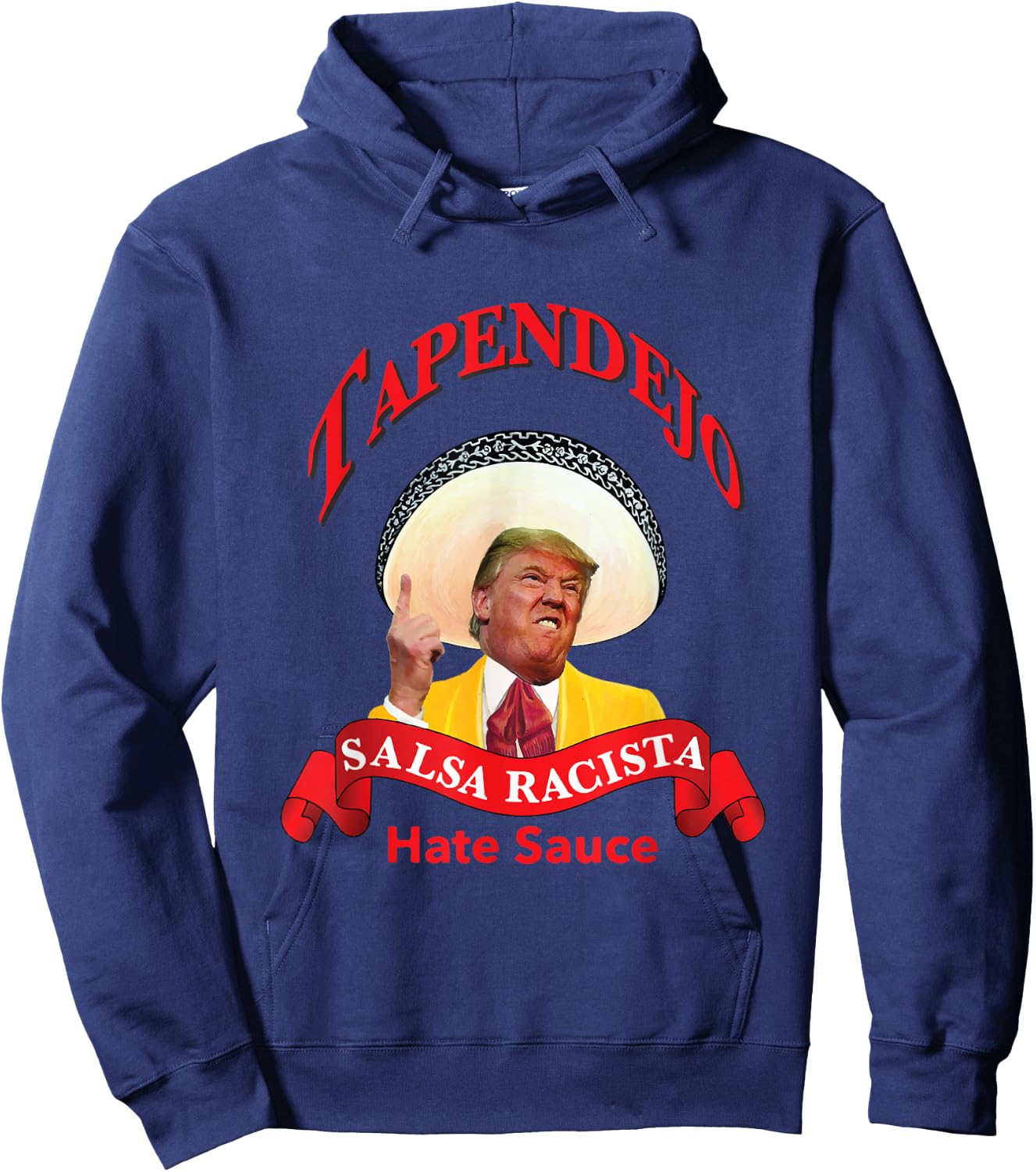 TAPENDEHO Trump Notmypresident Hoodie - Hoodie | Navy