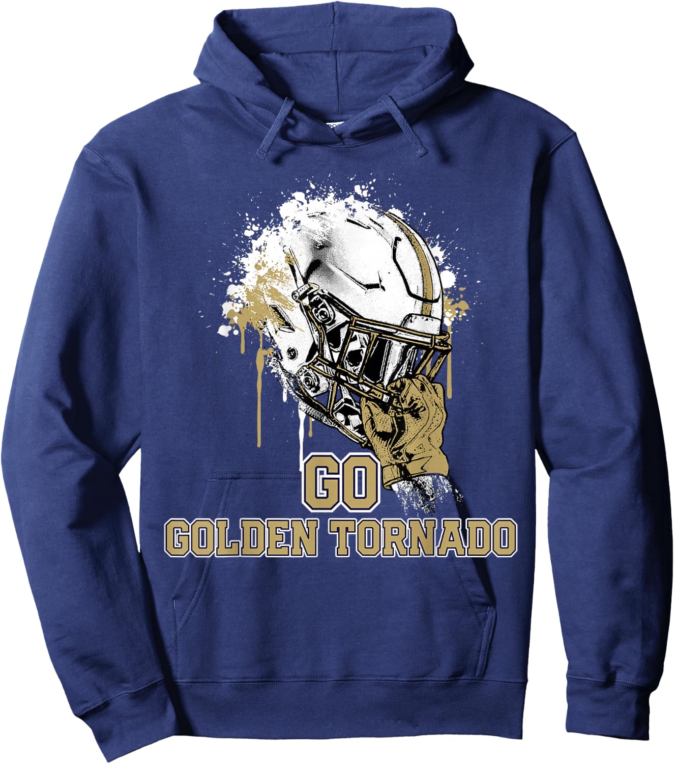 Butler Golden Tornado Rising Helmet GO! Hoodie - Hoodie | Navy
