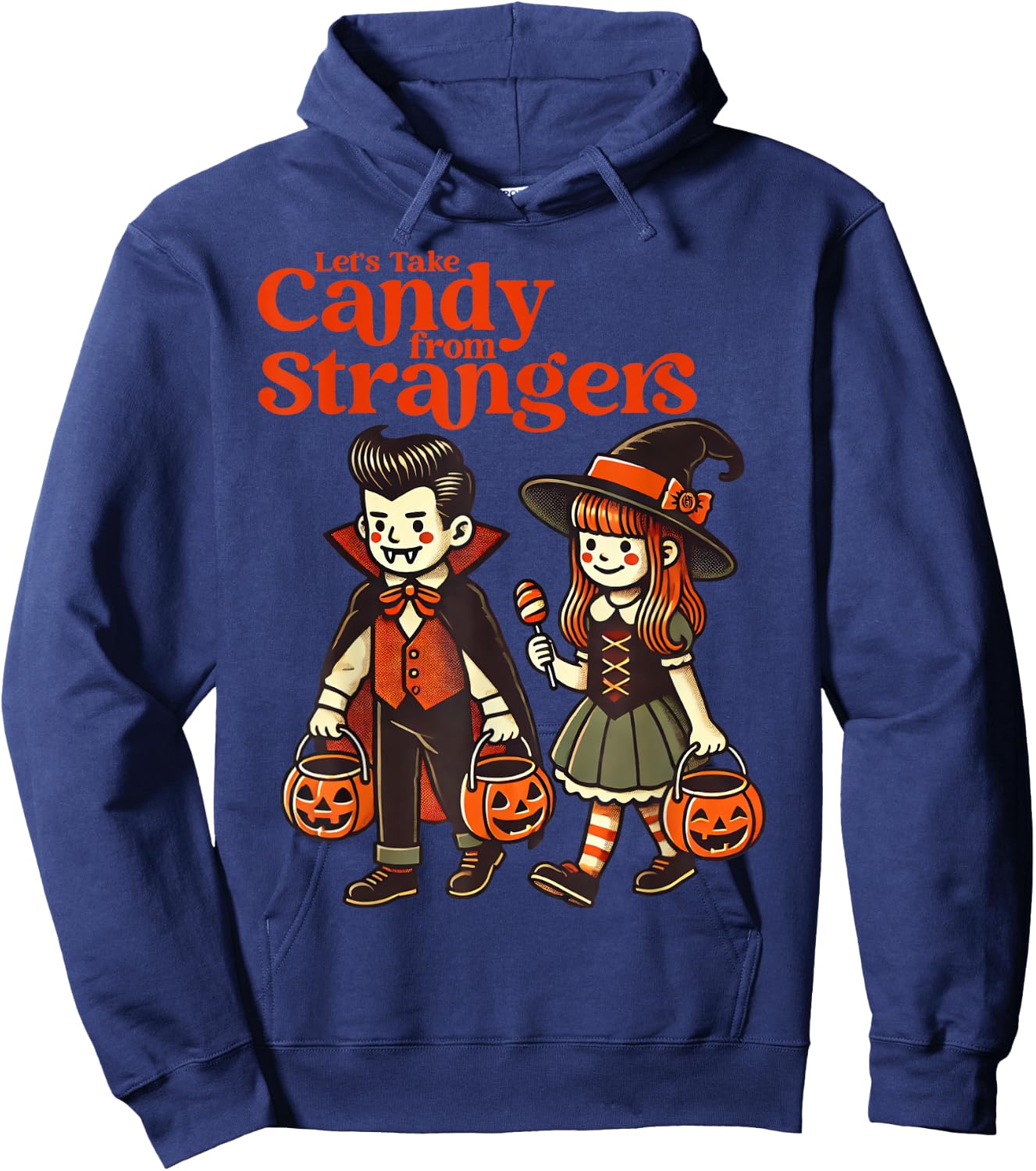 Let's Take Candy From Strangers Hoodie - Hoodie | Navy