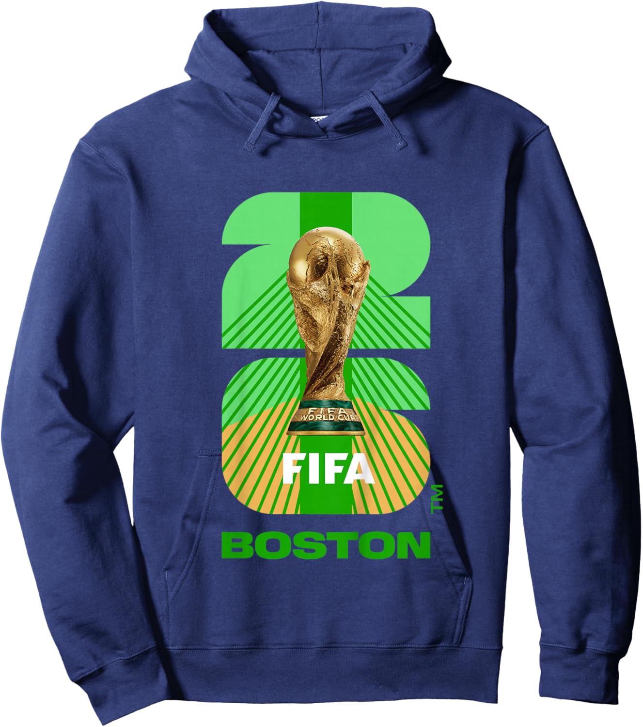 Kids FIFA World CUP26 Boston Trophy Color Hoodie - Hoodie | Navy