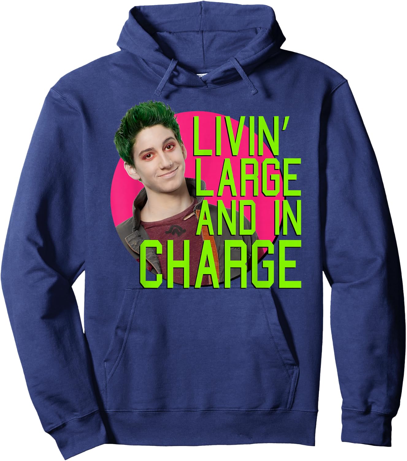 Zombies - Zed Zed Large and In Charge Hoodie - Hoodie | Navy