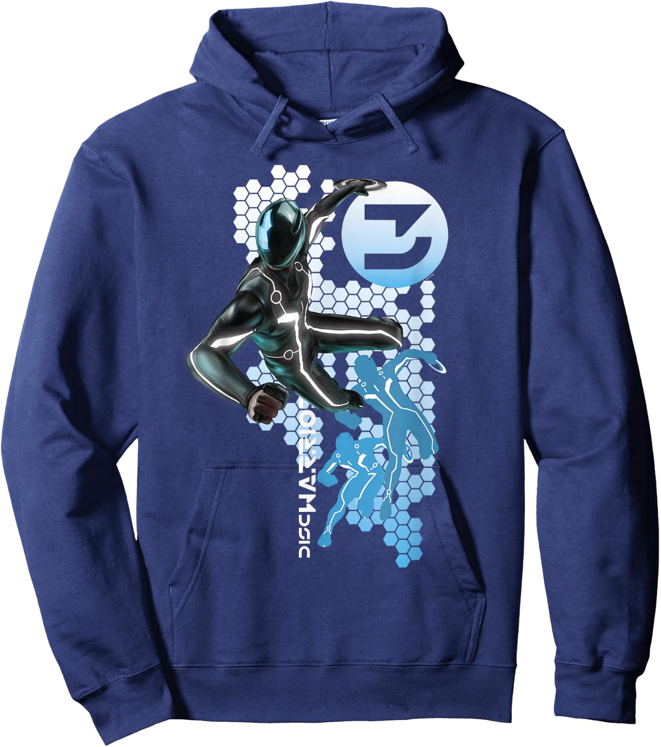 Disney TRON: Legacy Sam Flynn Disc Warrior Hoodie - Hoodie | Navy