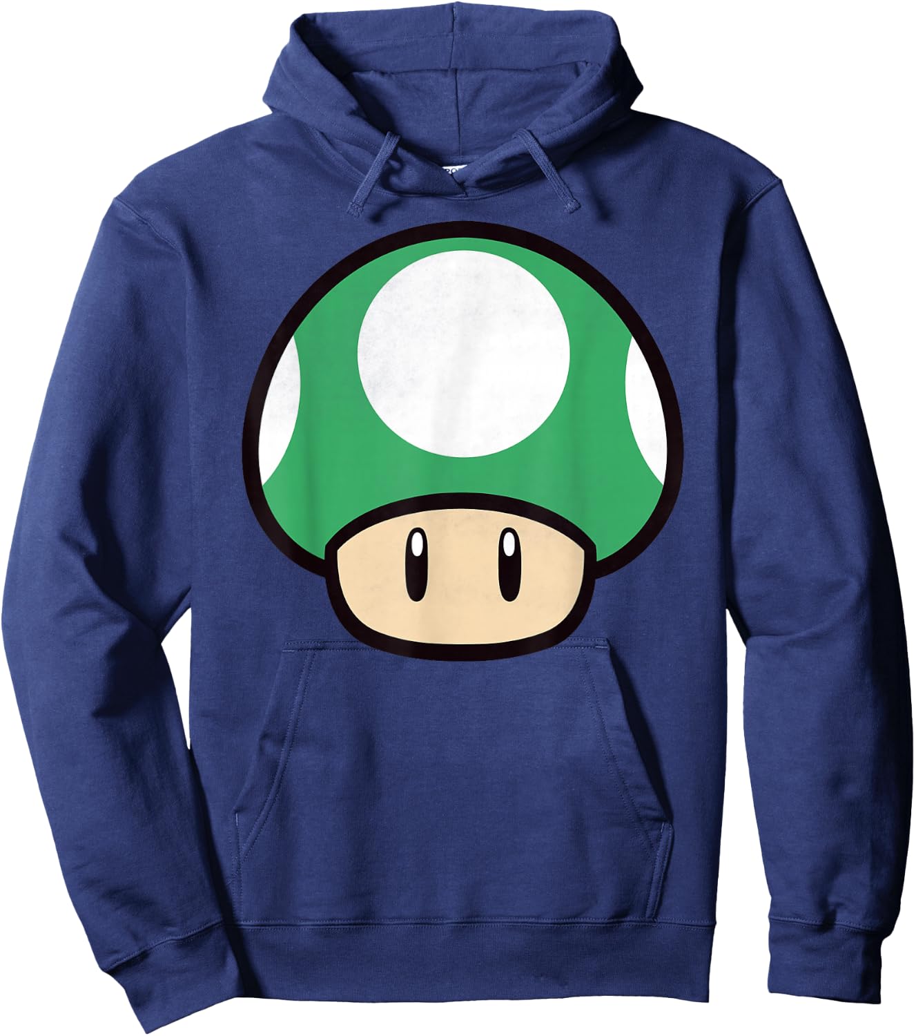 Nintendo Super Mario Big 1-Up Mushroom Graphic Hoodie - Hoodie | Navy