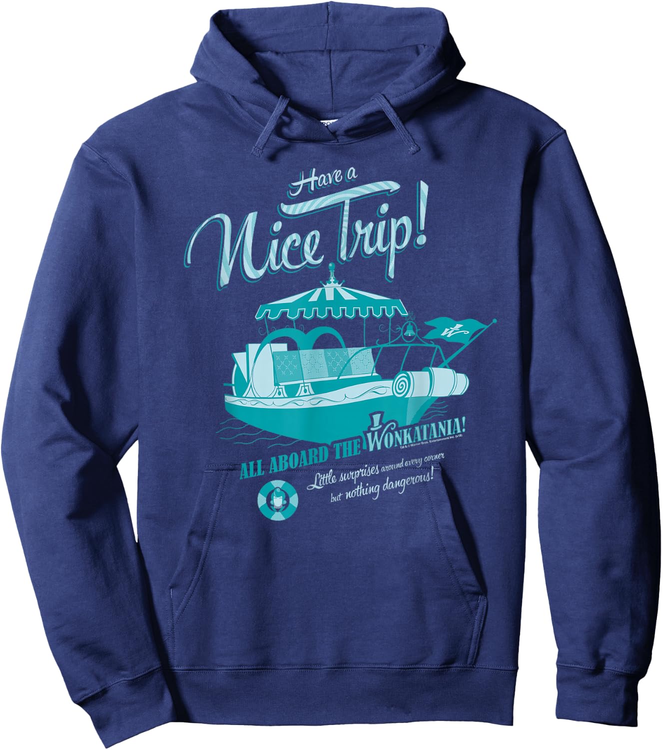 Willy Wonka Wonkitania Hoodie - Hoodie | Navy