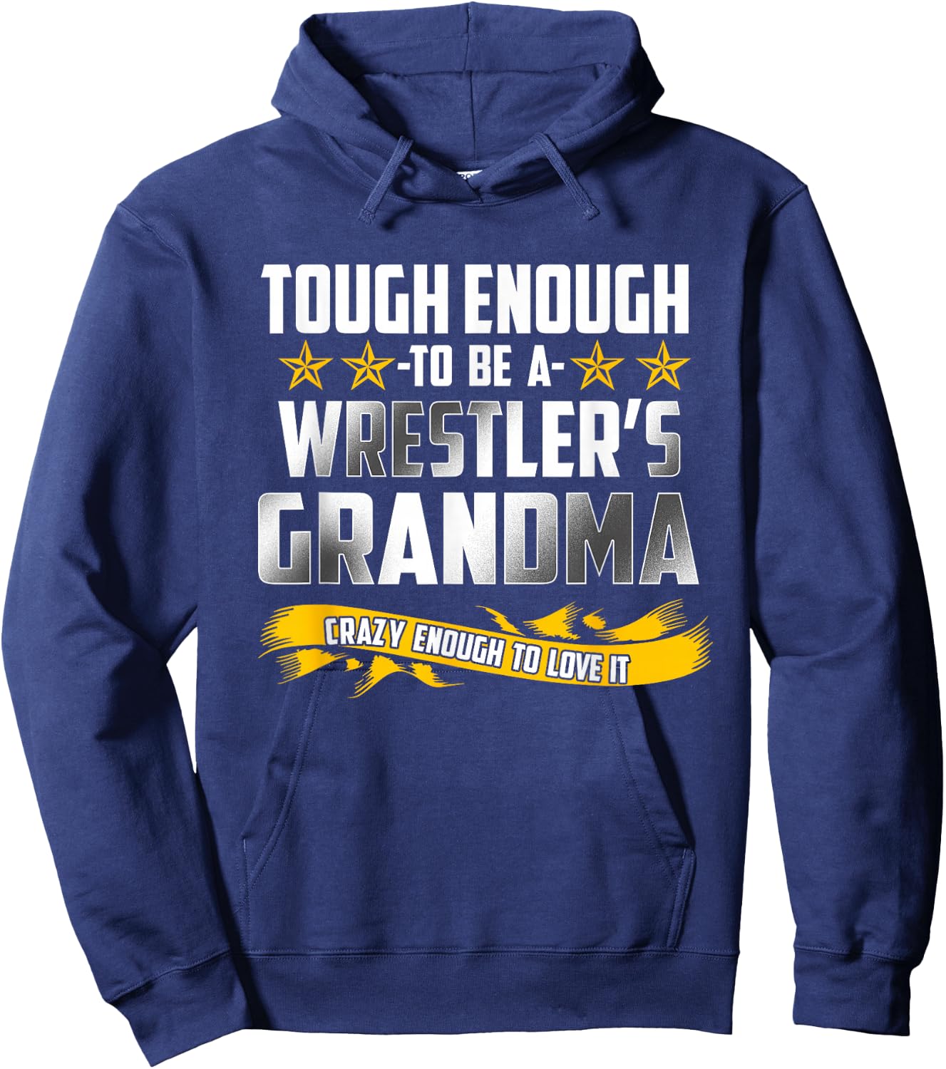 Wrestling Grandma Funny Wrestler T Shirt Gift Hoodie - Hoodie | Navy