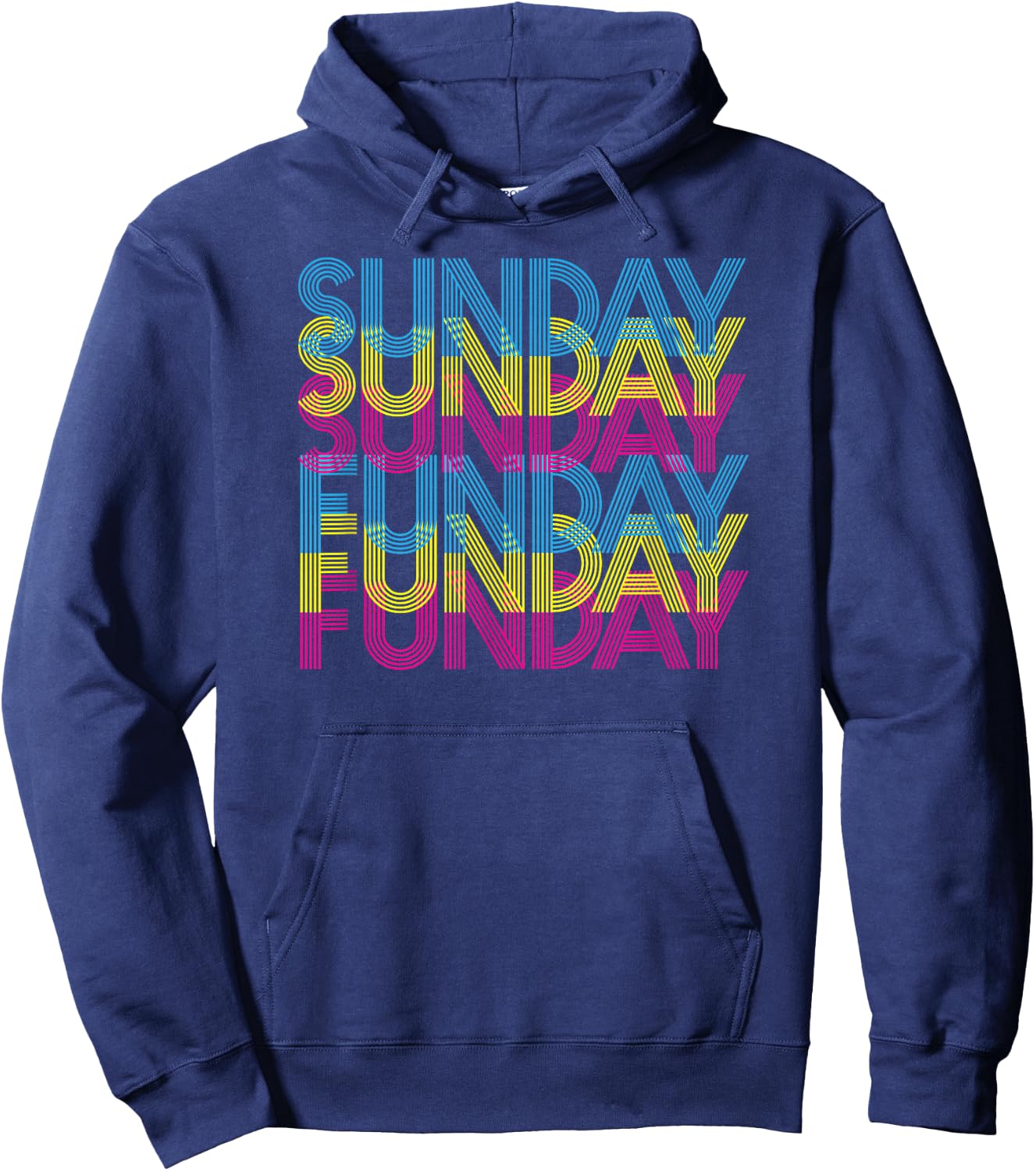 Sunday Funday Hoodie - Hoodie | Navy