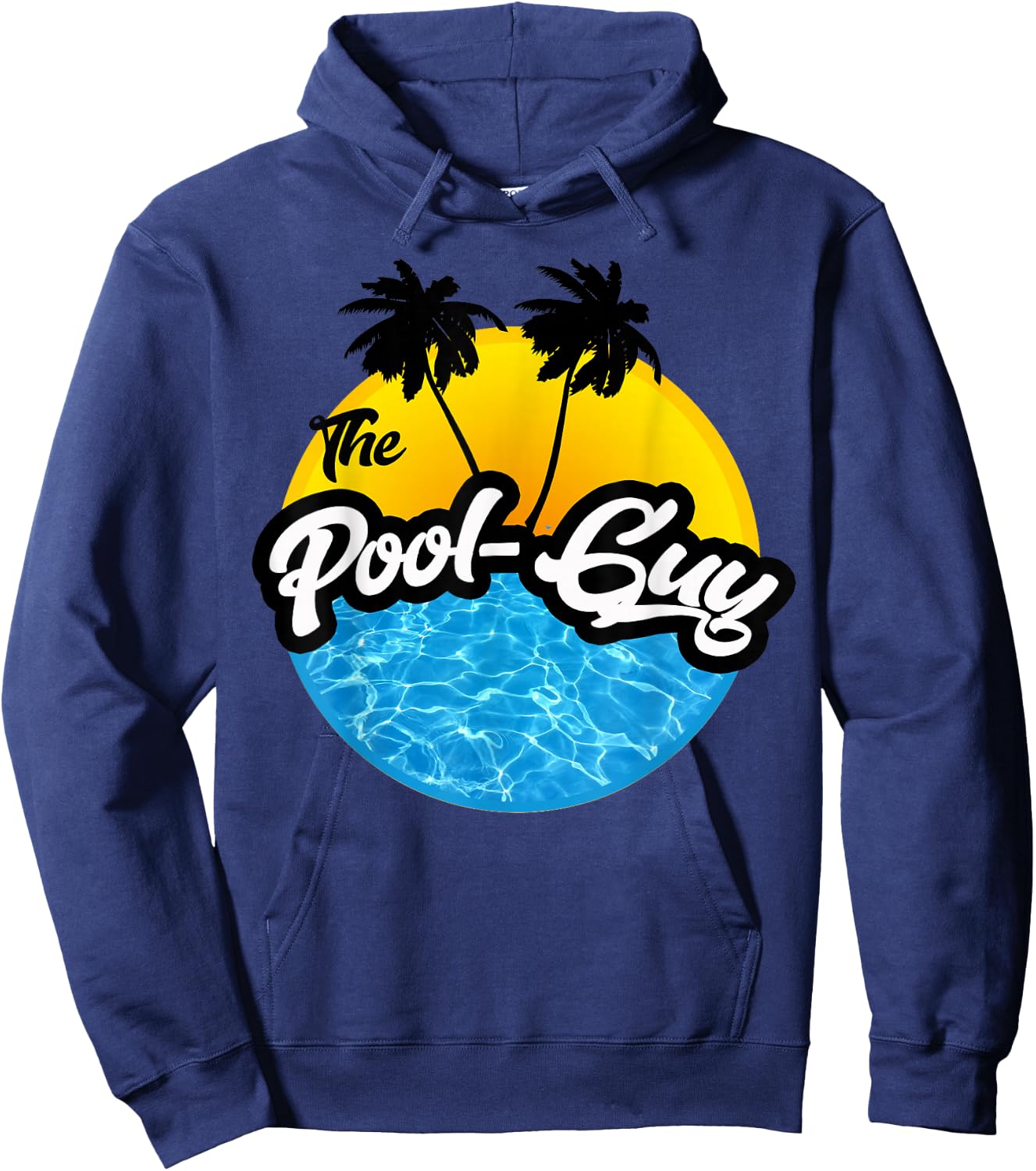 Cool Pool Guy Shirt - For Swimming Pool Expert Hoodie - Hoodie | Navy