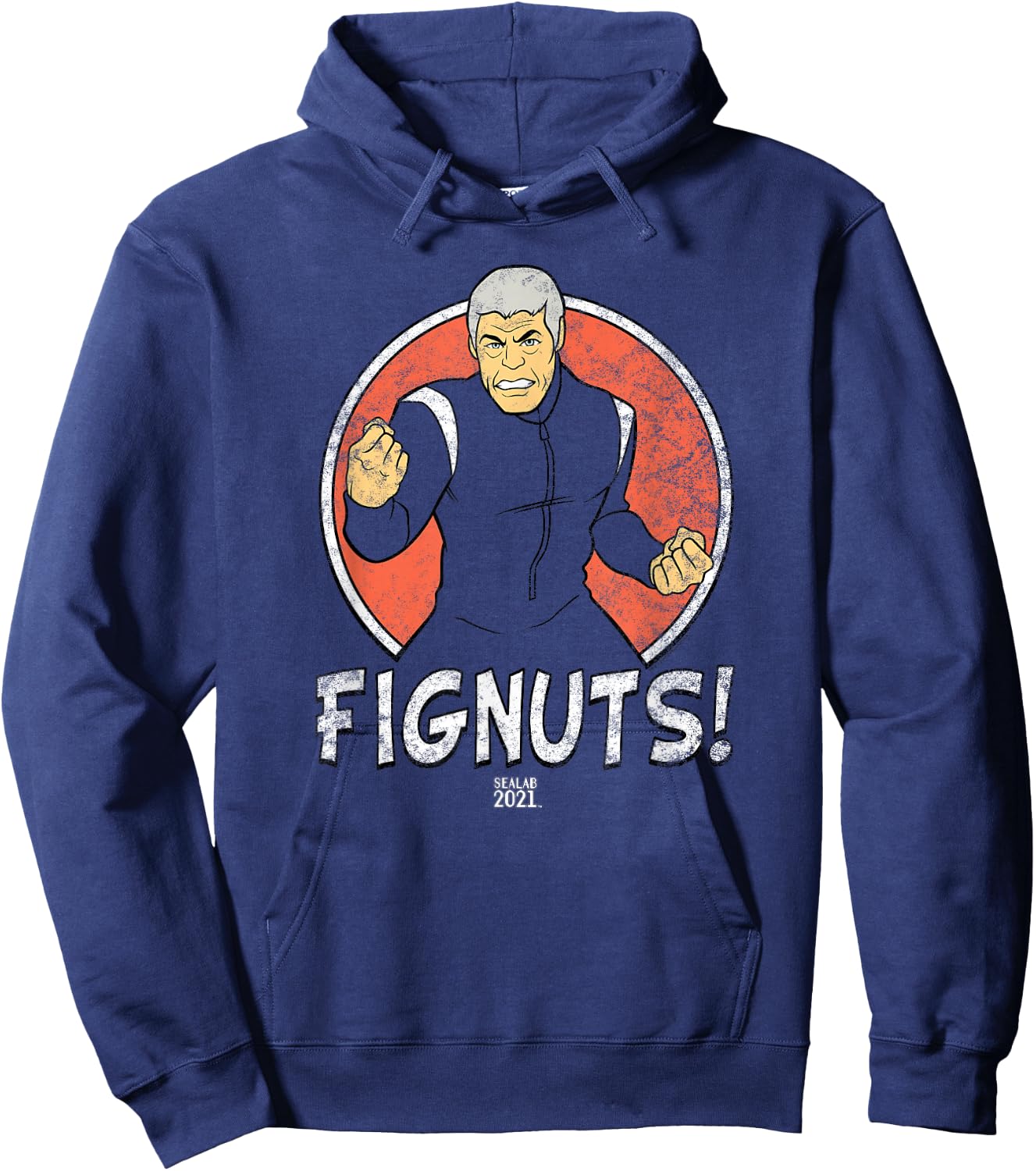Sealab 2021 Fignuts Hoodie - Hoodie | Navy