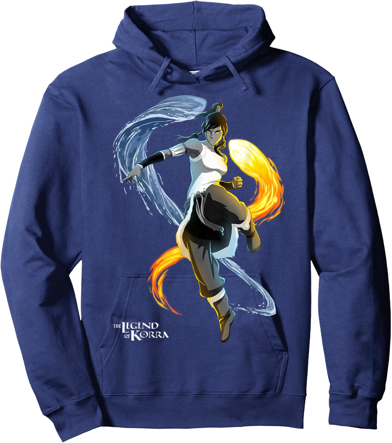 Nickelodeon The Legend of Korra Action Stance Hoodie - Hoodie | Navy