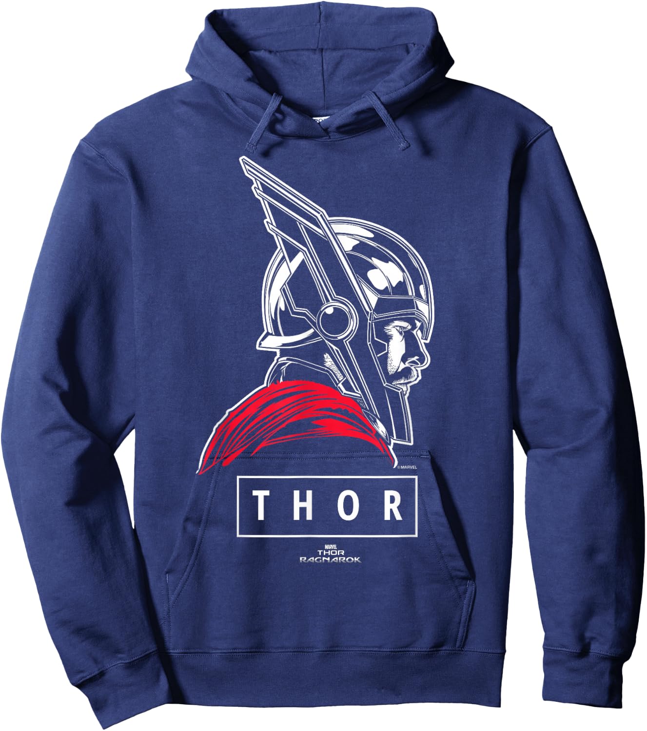 Marvel Thor Ragnarok God of Tonal Street View Hoodie - Hoodie | Navy