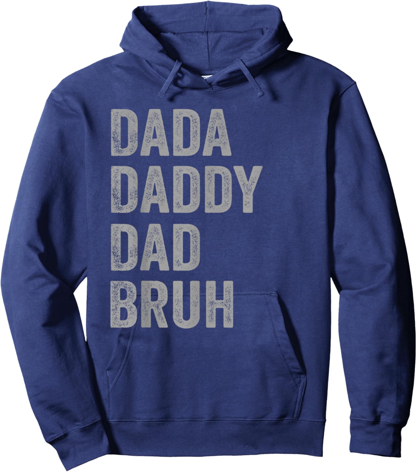 Dada Daddy Dad Bruh Funny Evolution Hoodie - Hoodie | Navy