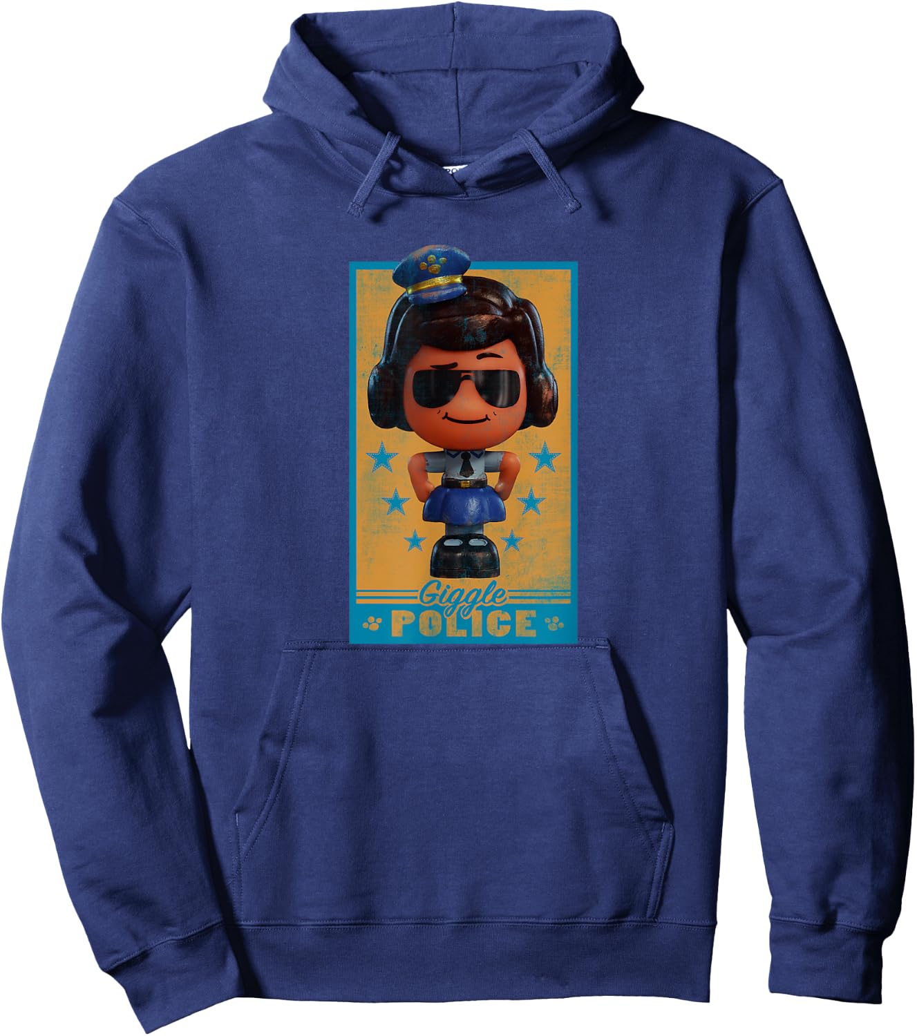 Disney Pixar Toy Story 4 Giggle Police Hoodie - Hoodie | Navy