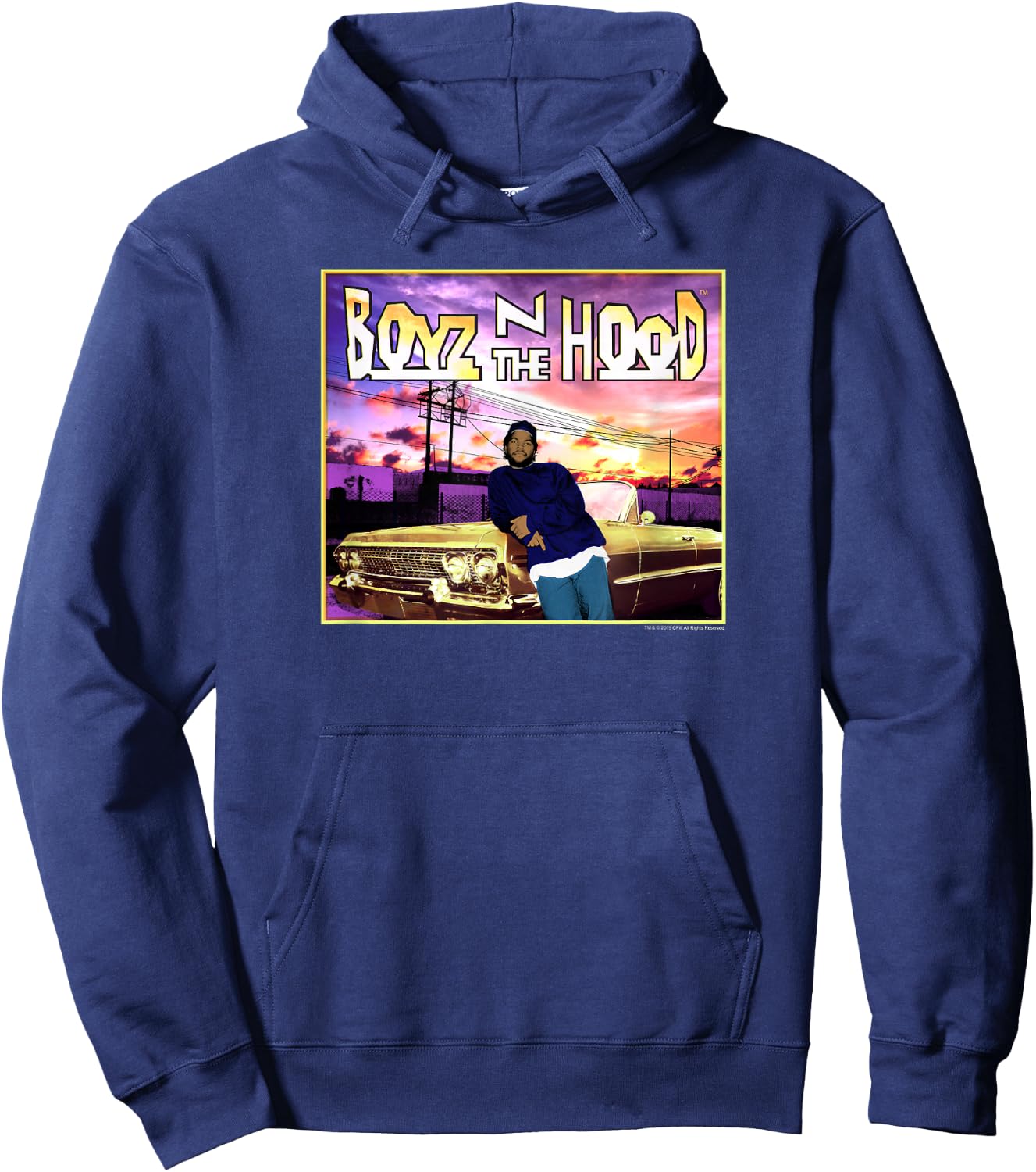 Boyz n The Hood Impala Hoodie - Hoodie | Navy