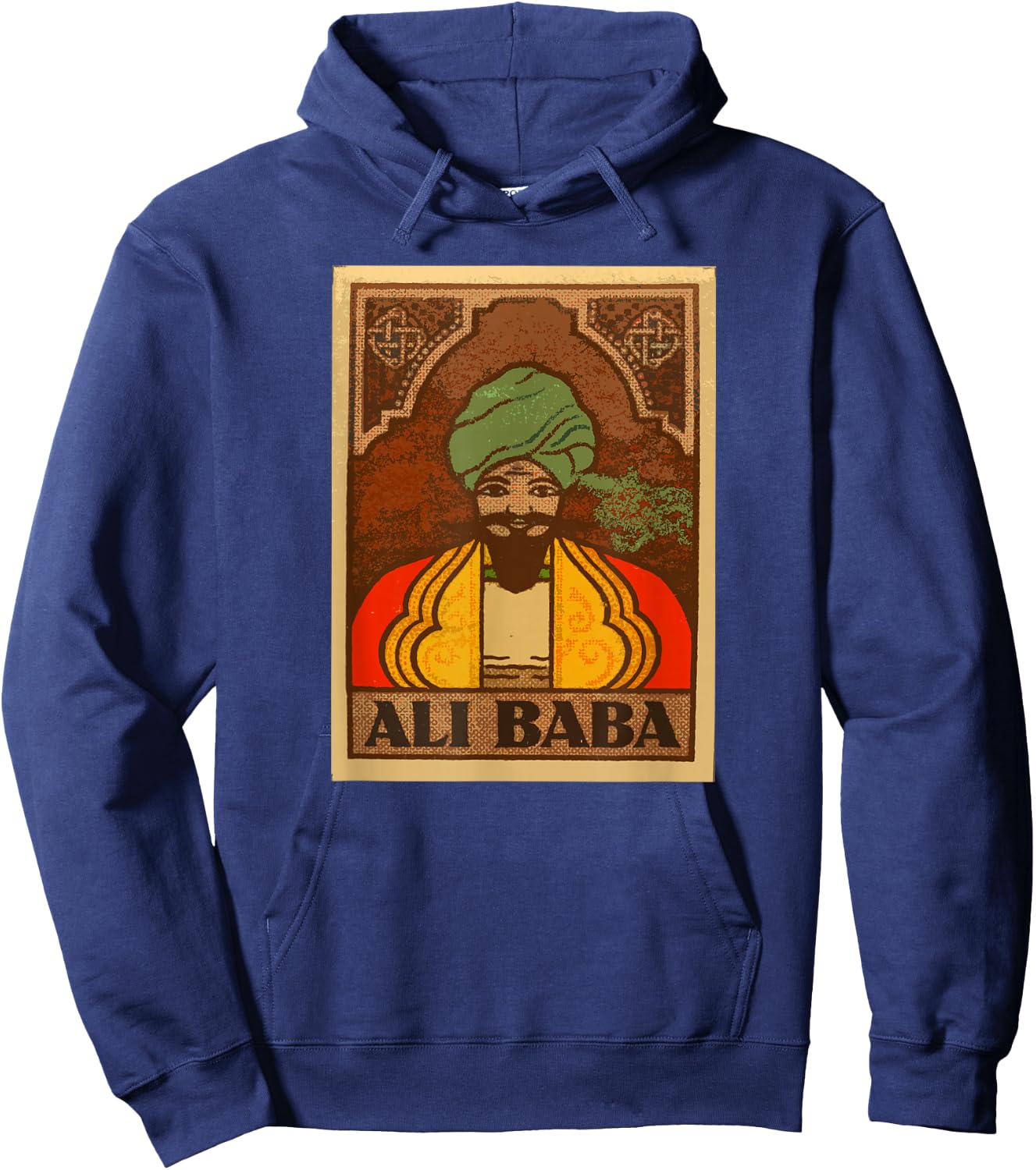 Ali Baba Arabian T Shirt Hoodie - Hoodie | Navy