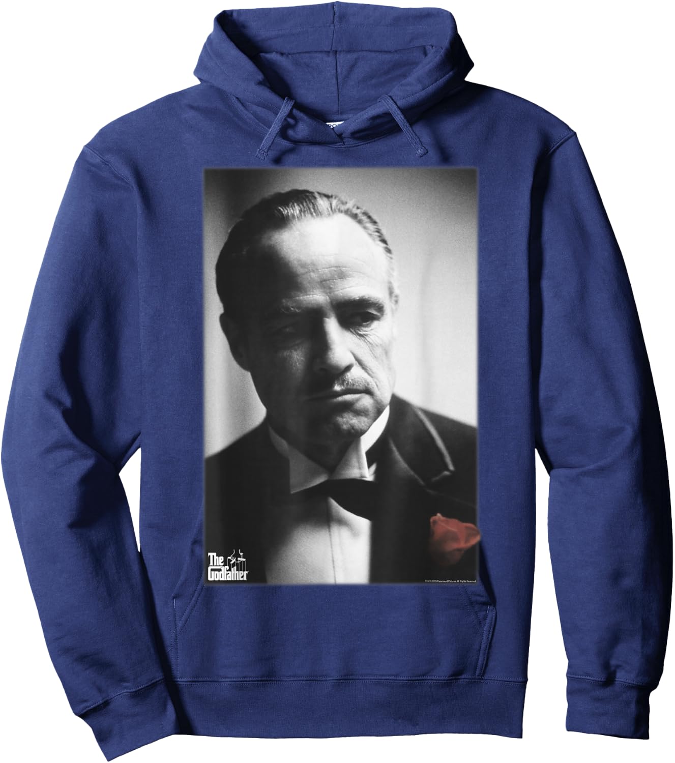 The Godfather Don Vito Corleone Poster Small Hoodie - Hoodie | Navy