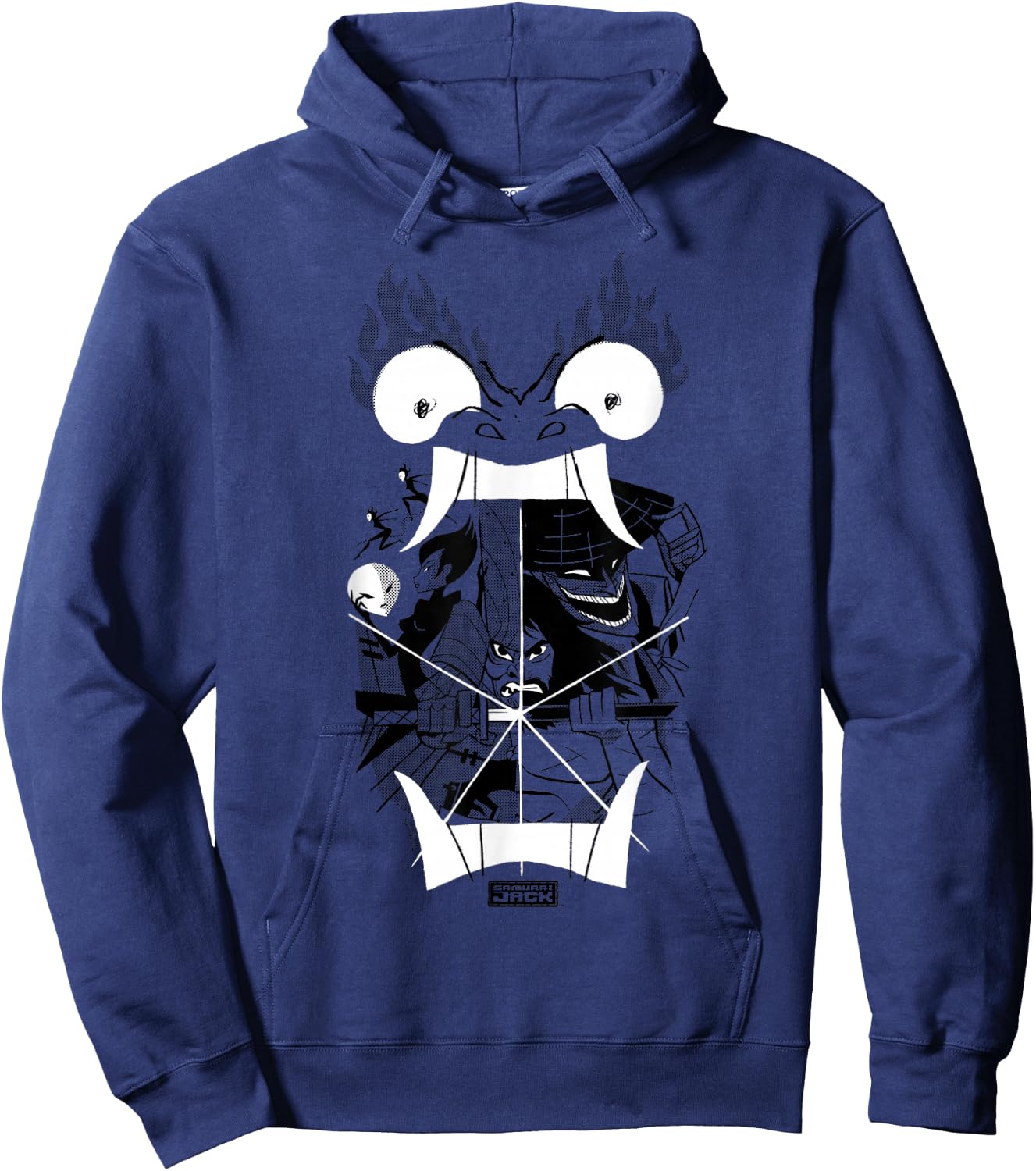 Samurai Jack Divisive Hoodie - Hoodie | Navy