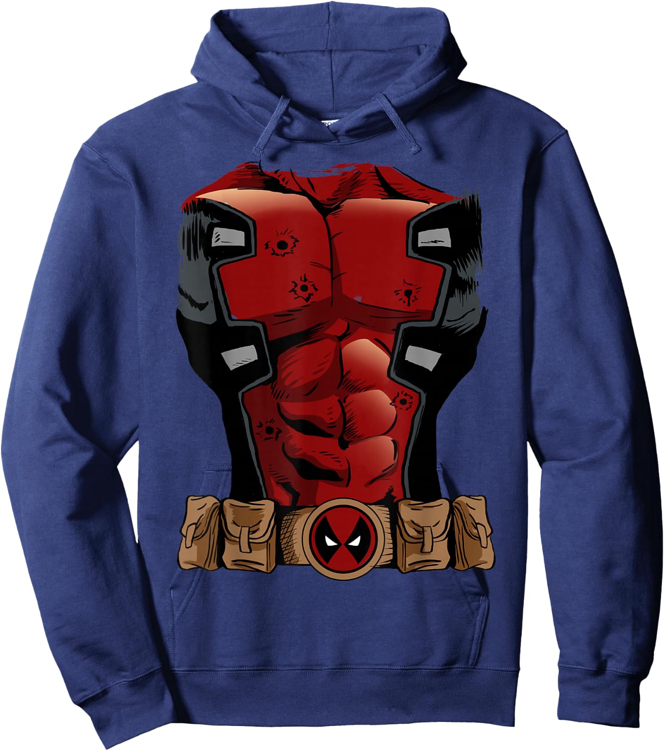 Marvel Deadpool Comic Halloween Costume Hoodie - Hoodie | Navy