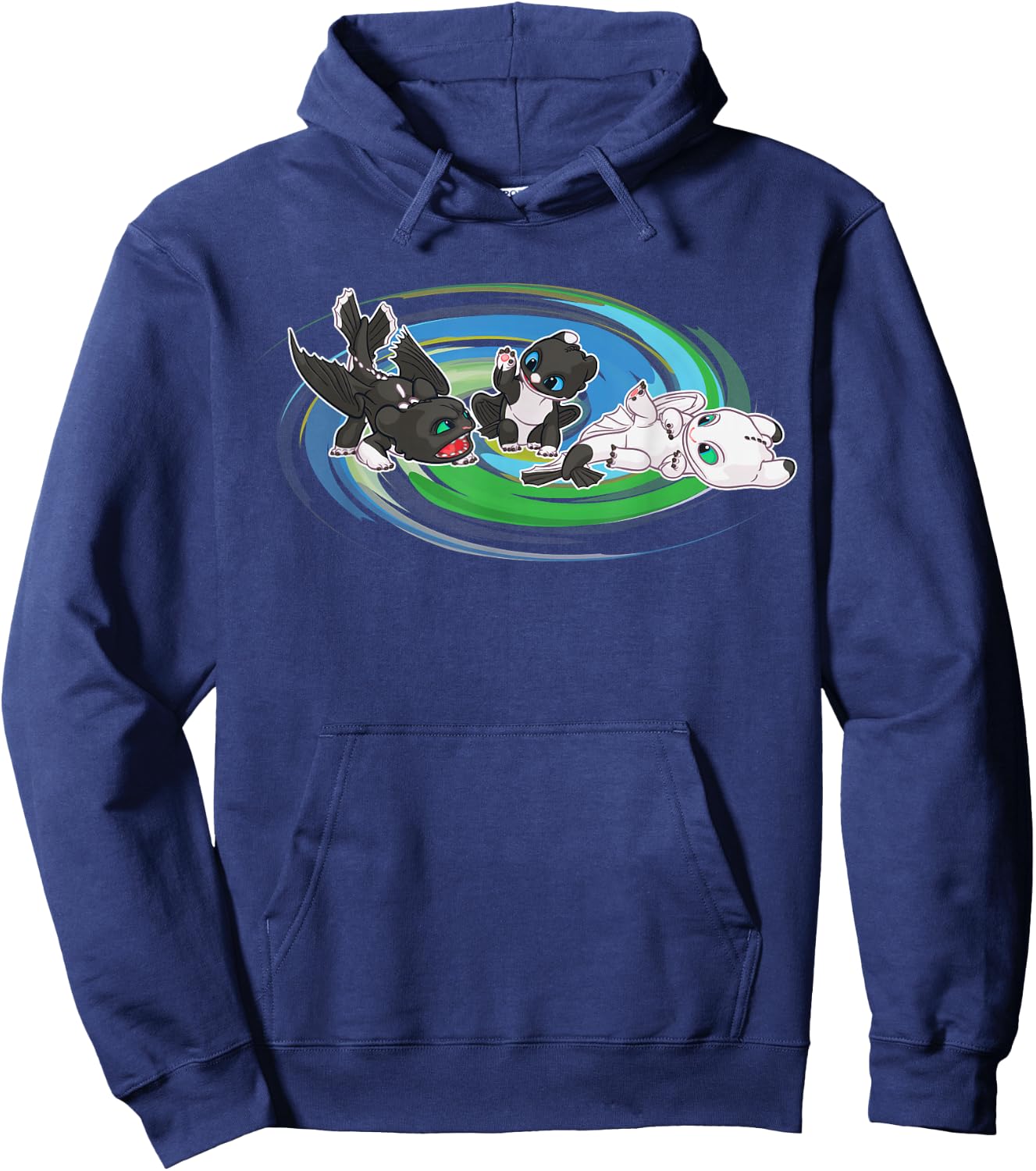 How to Train Your Dragon 3 Siblings Hoodie - Hoodie | Navy