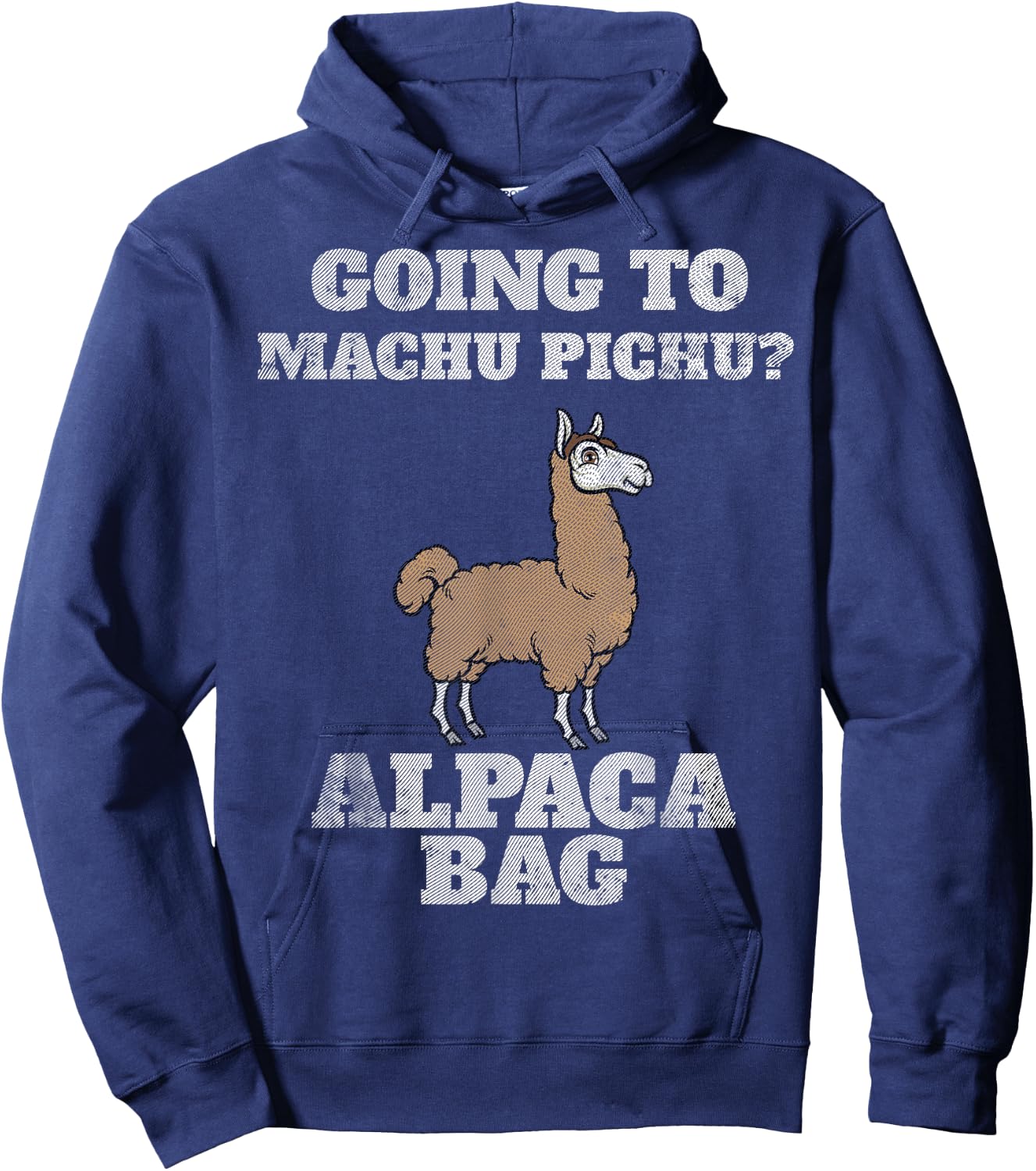 Machu Pichu Peru Andes Mountains Incan Vacation Hoodie - Hoodie | Navy