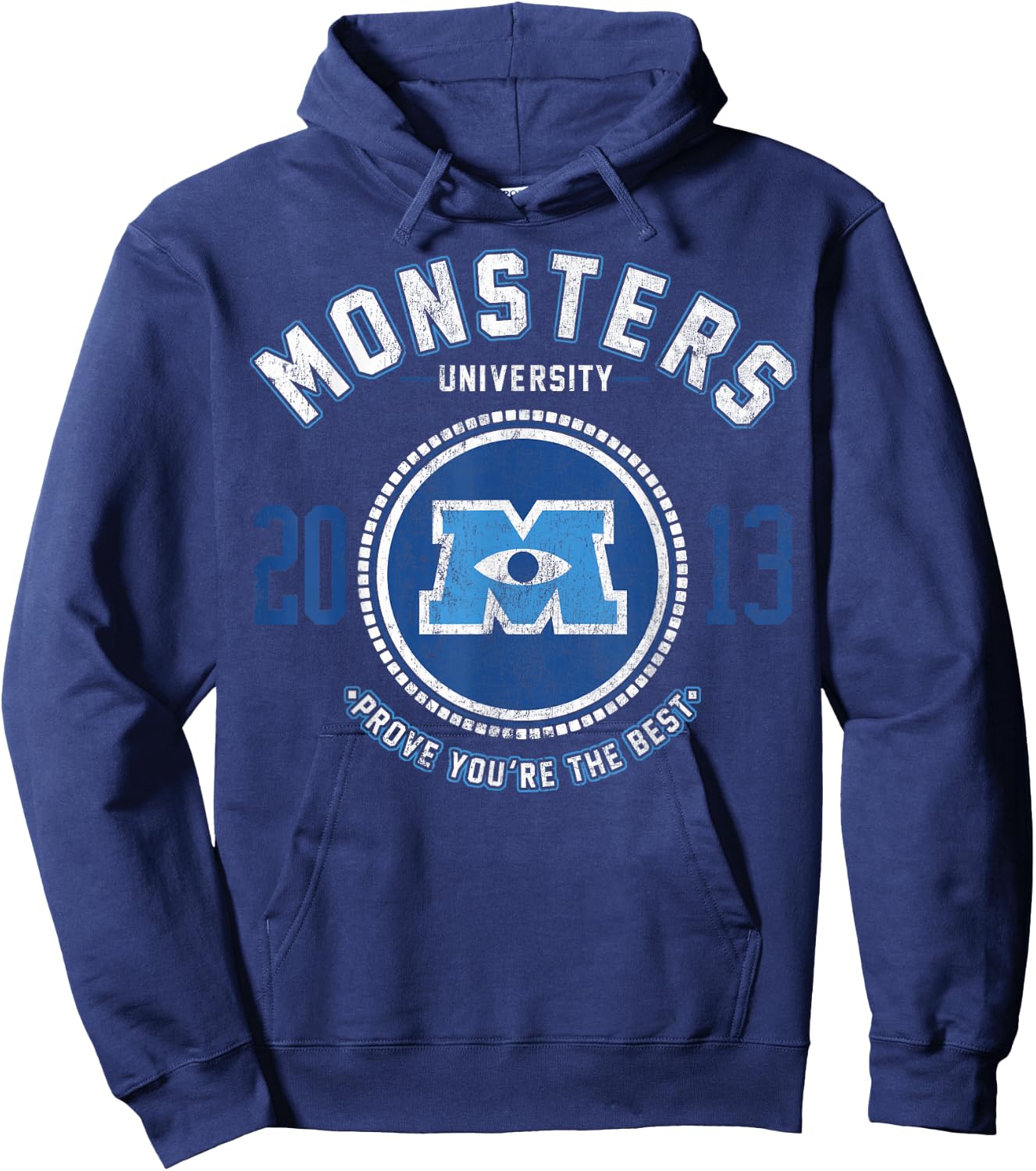 Disney Monsters University Logo Graphic Hoodie - Hoodie | Navy