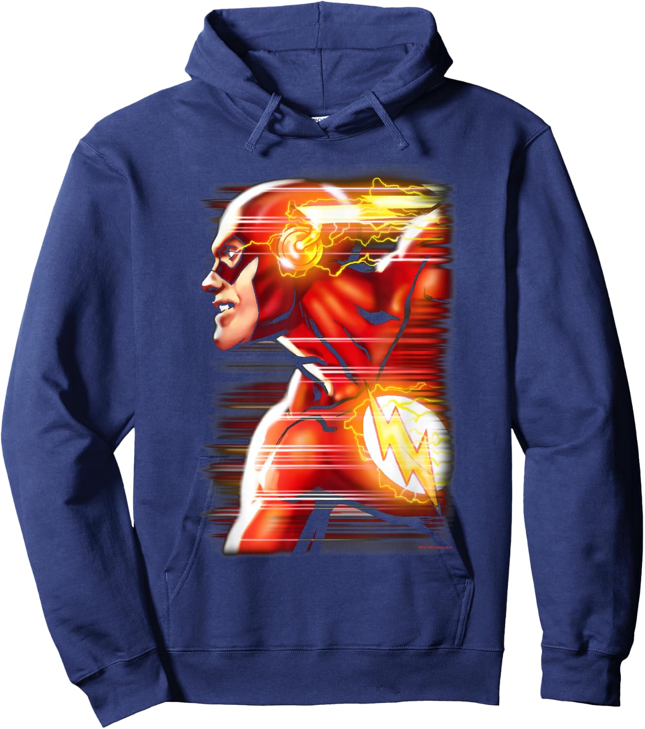 The Flash Speed Head Hoodie - Hoodie | Navy