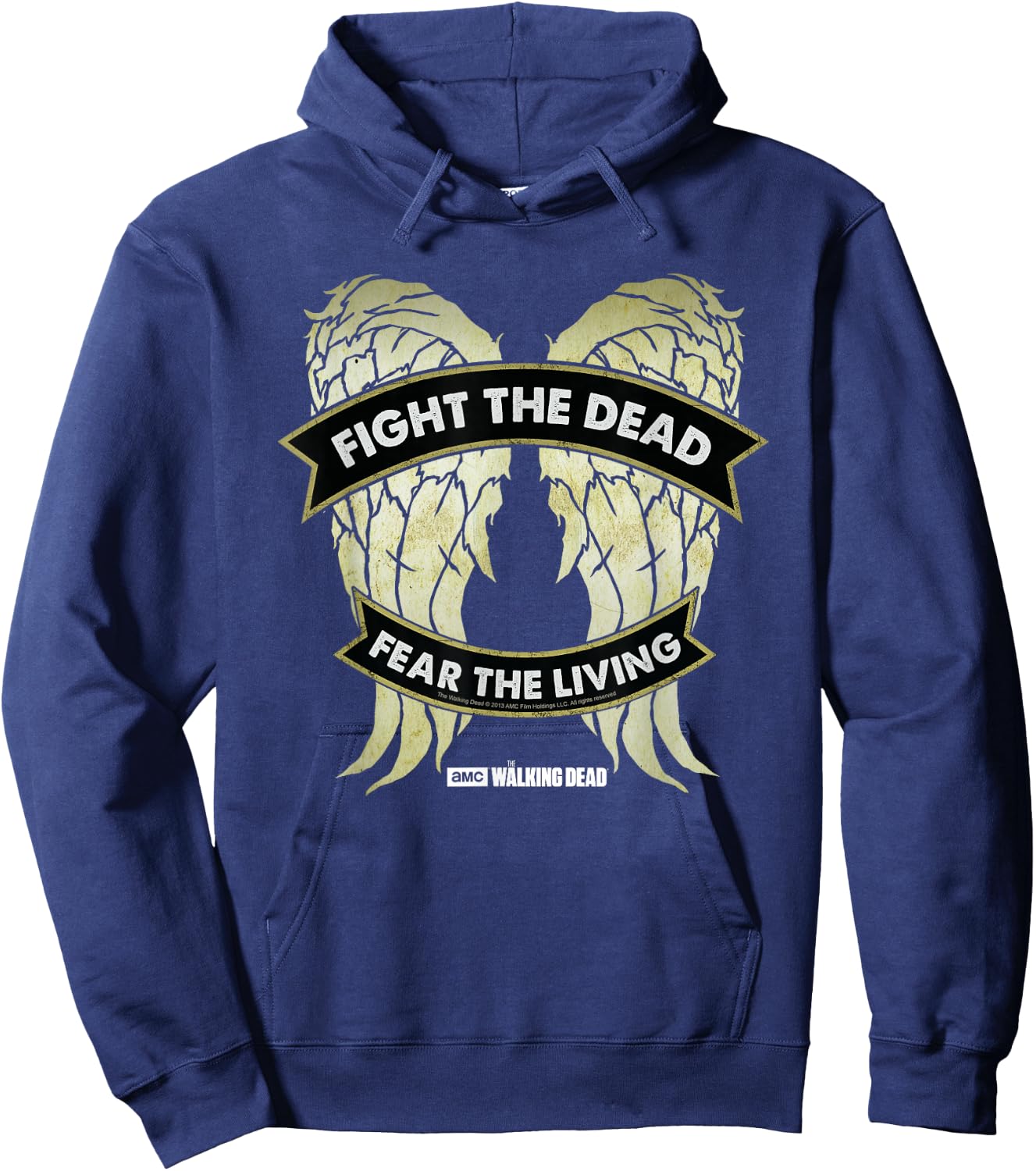 The Walking Dead Daryl Dixon Wings Hoodie - Hoodie | Navy