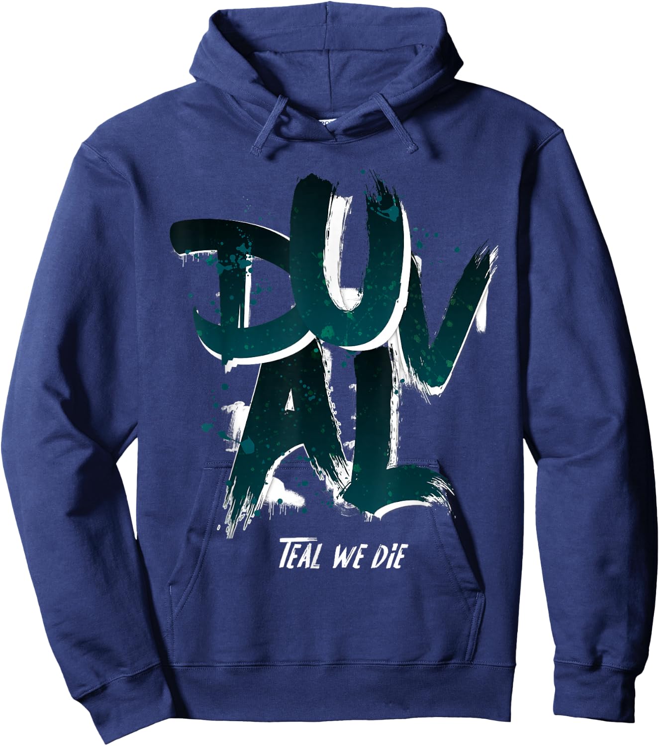 Duval Teal We Die Florida Pride Gift Hoodie - Hoodie | Navy