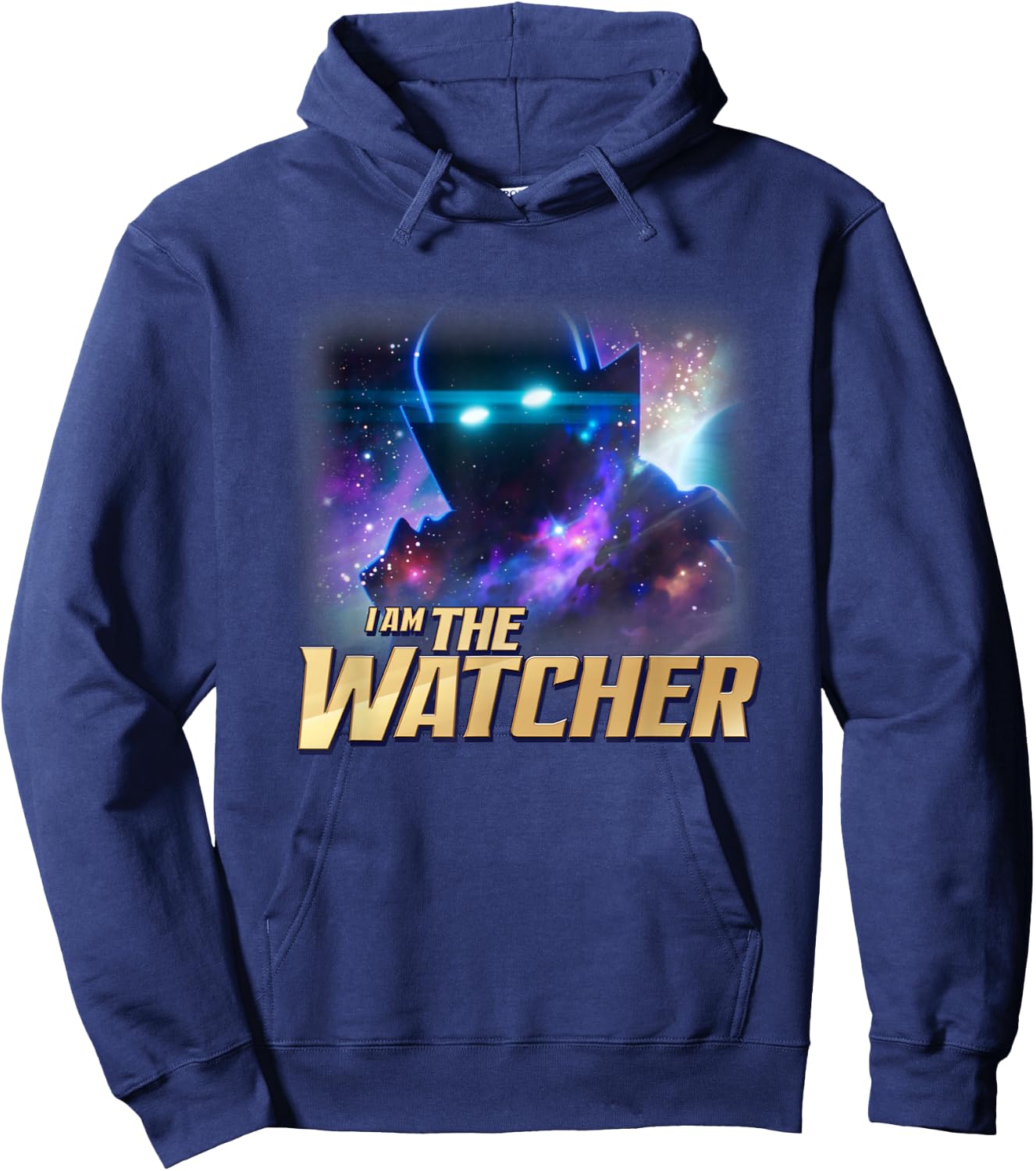 Marvel WHAT IF...? I Am The Watcher Cosmic Hoodie - Hoodie | Navy