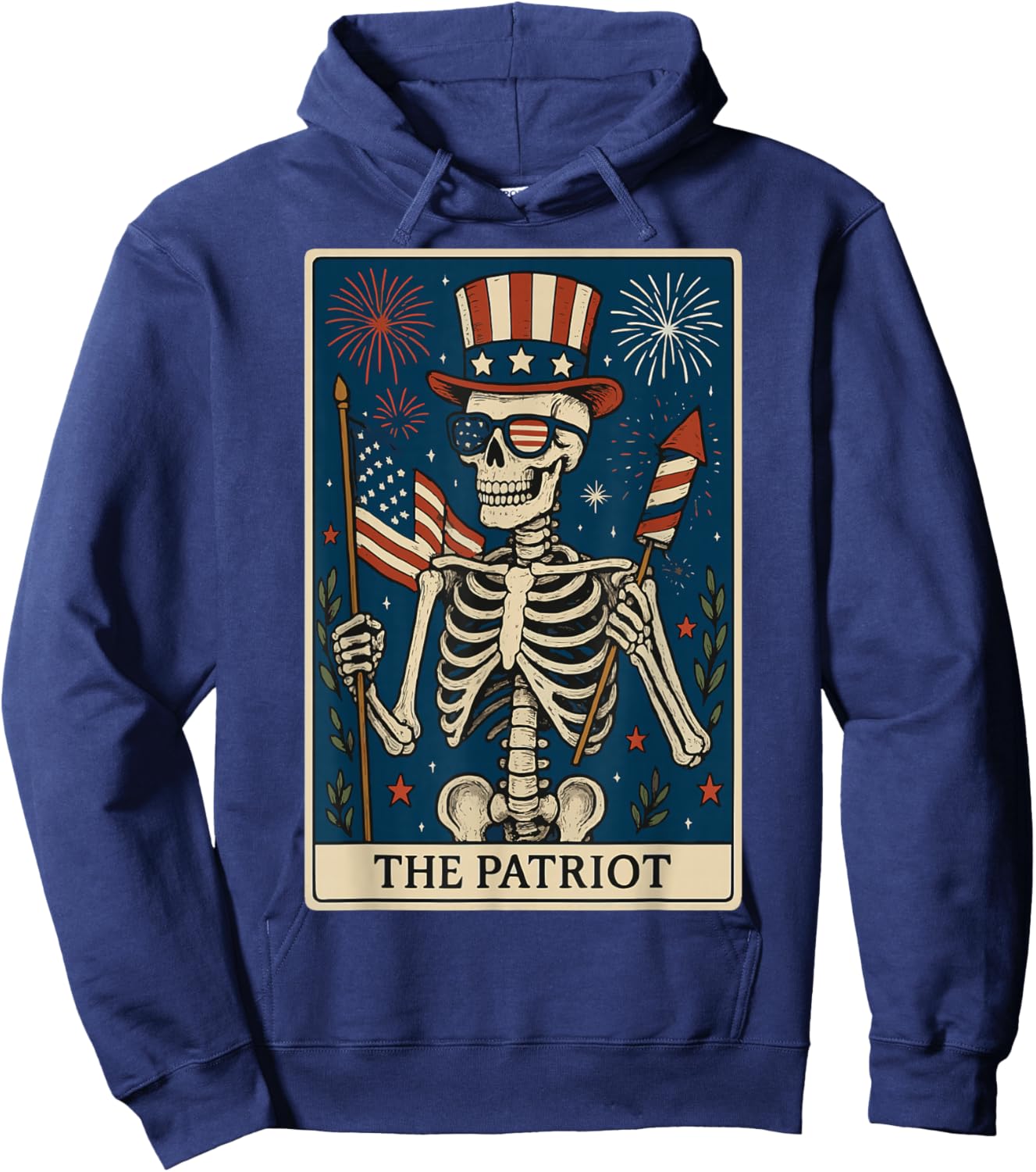 The Patriot Tarot Card Hoodie - Hoodie | Navy
