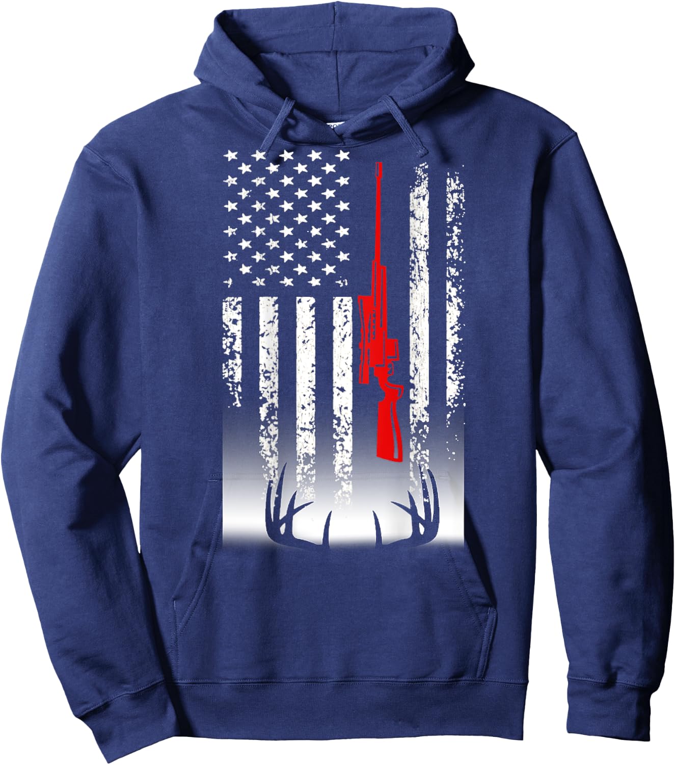 Deer hunting Hoodie - Hoodie | Navy