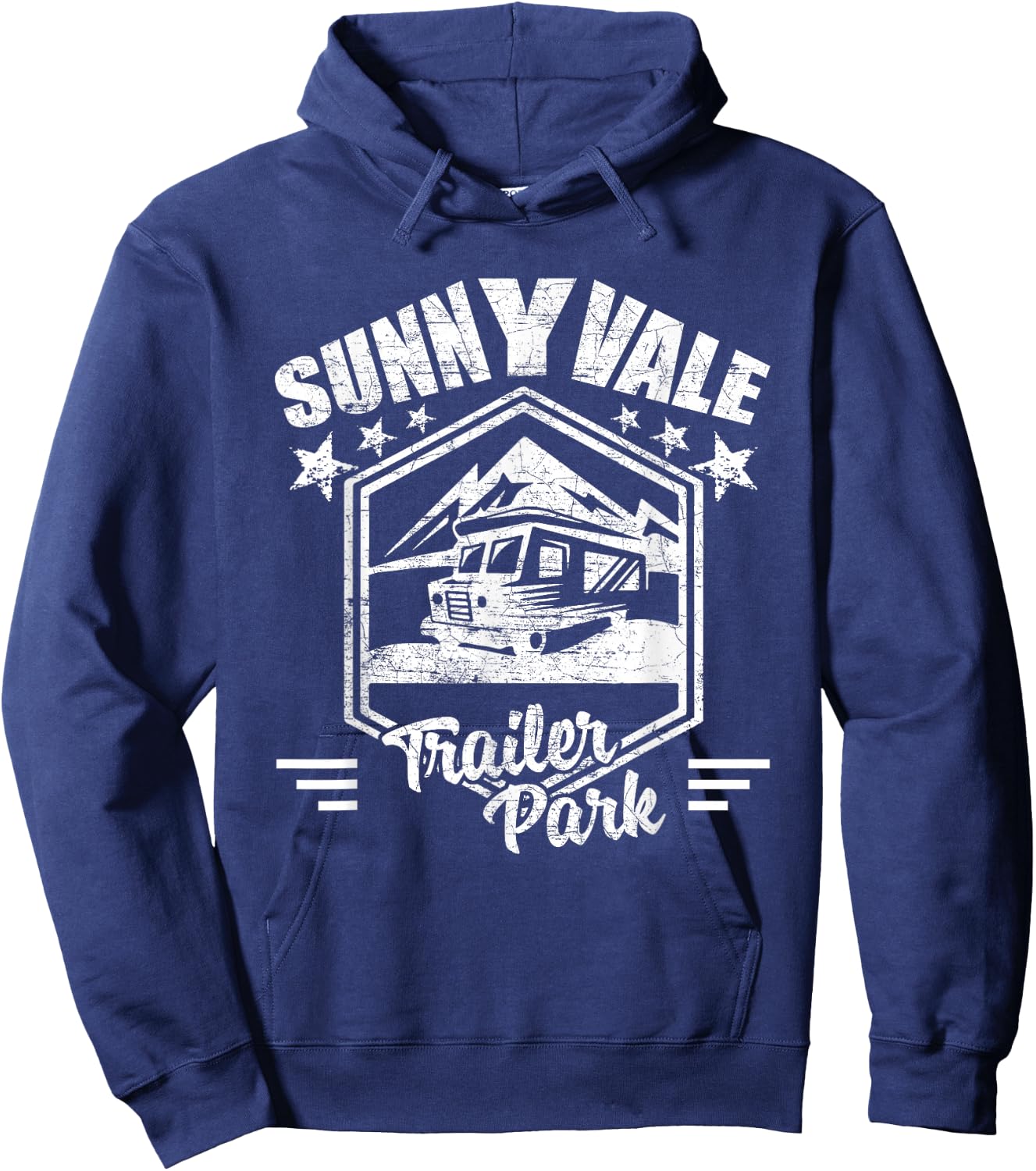 Sunnyvale Trailer Park Hoodie - Hoodie | Navy