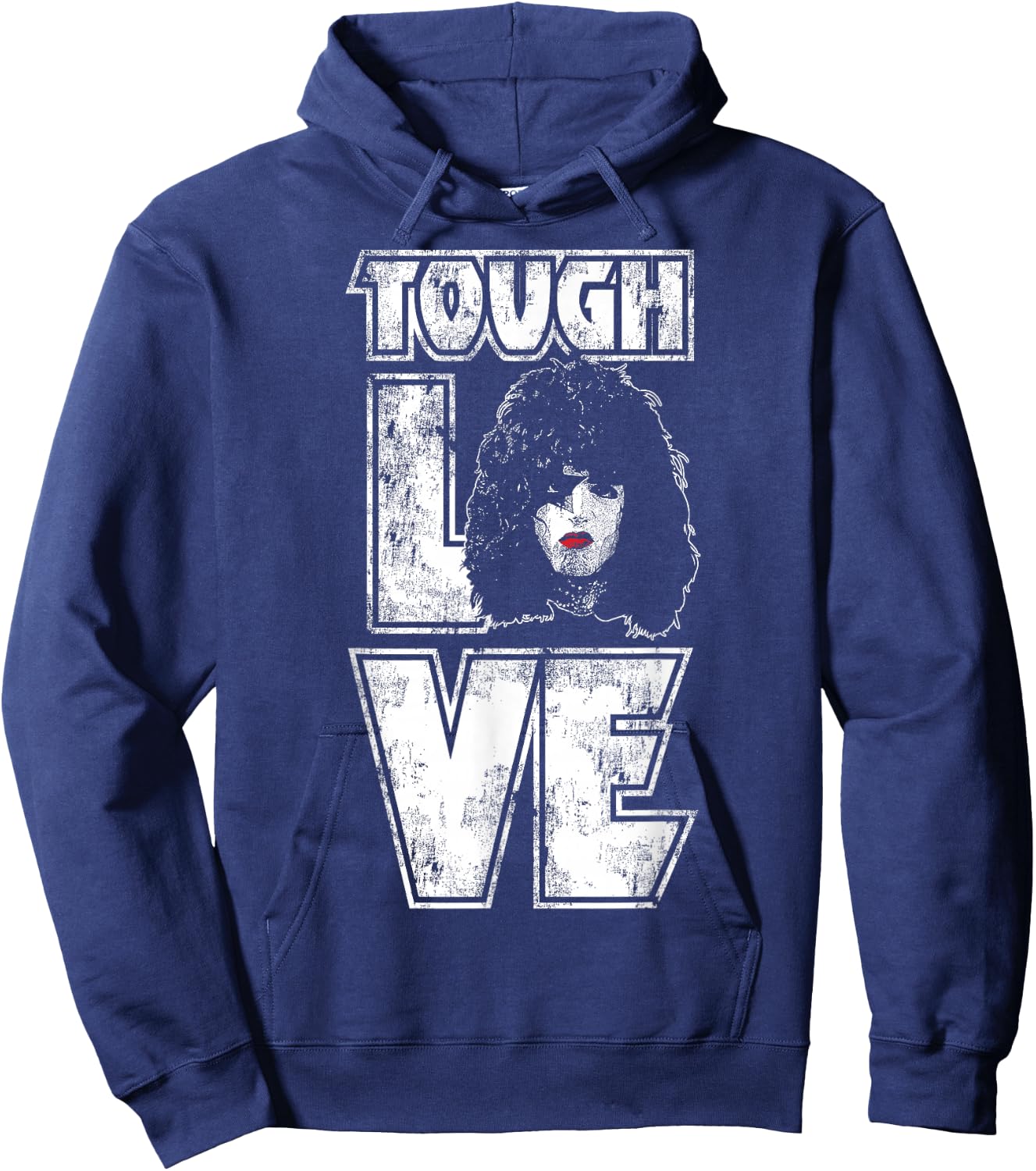 KISS - Tough Love Paul Hoodie - Hoodie | Navy