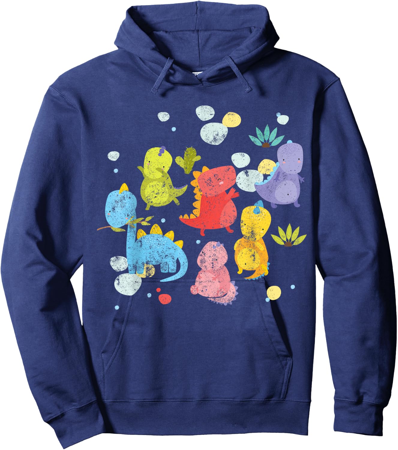 Dinosaur Print Cute ABDL Ab/DL Ageplay Hoodie - Hoodie | Navy
