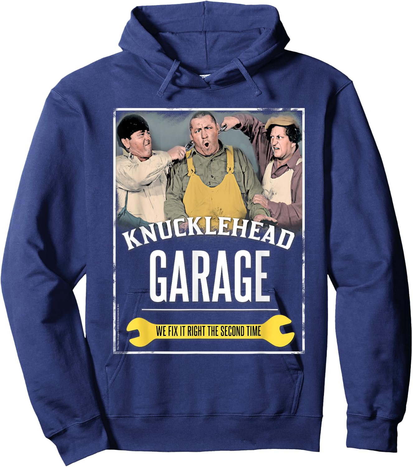 TTS- Knucklehead Garage Hoodie - Hoodie | Navy